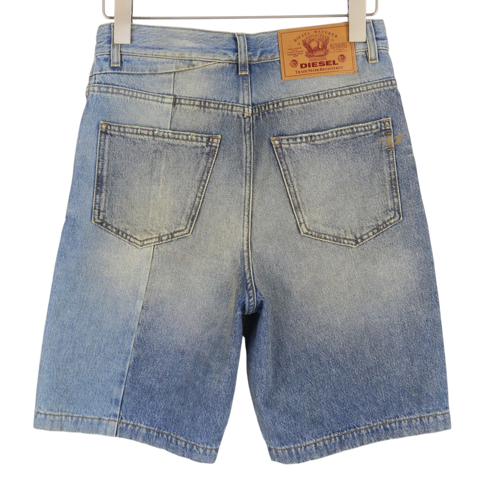 Diesel D-Macs-Short T-SP 0NBAI Men Shorts W28 Denim 41343 Size US 28 / EU 44 - 2 Thumbnail