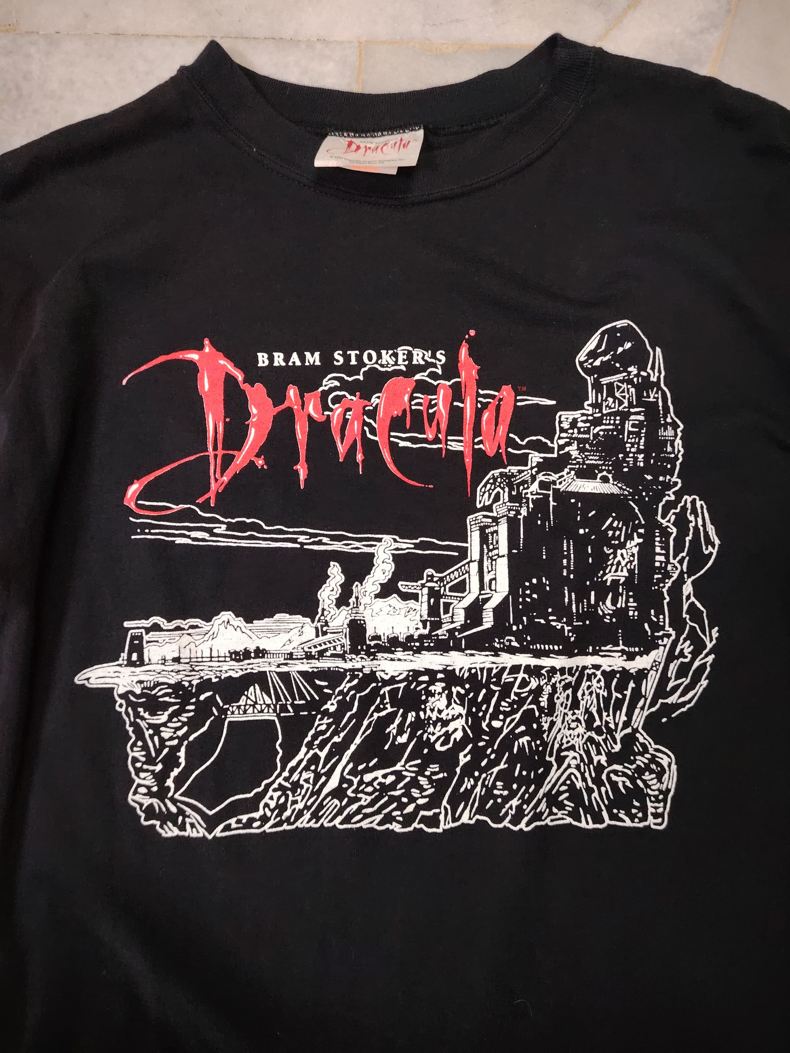 Vintage Vintage Bram Stokers Dracula t shirt Size US M / EU 48-50 / 2 - 2 Thumbnail