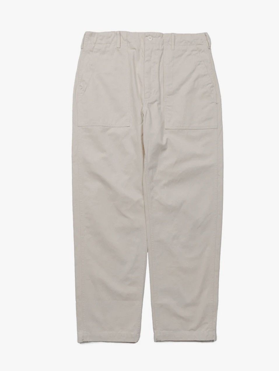 24S1F004 EG Fatigue Pant Chino Twill Natural Ecru