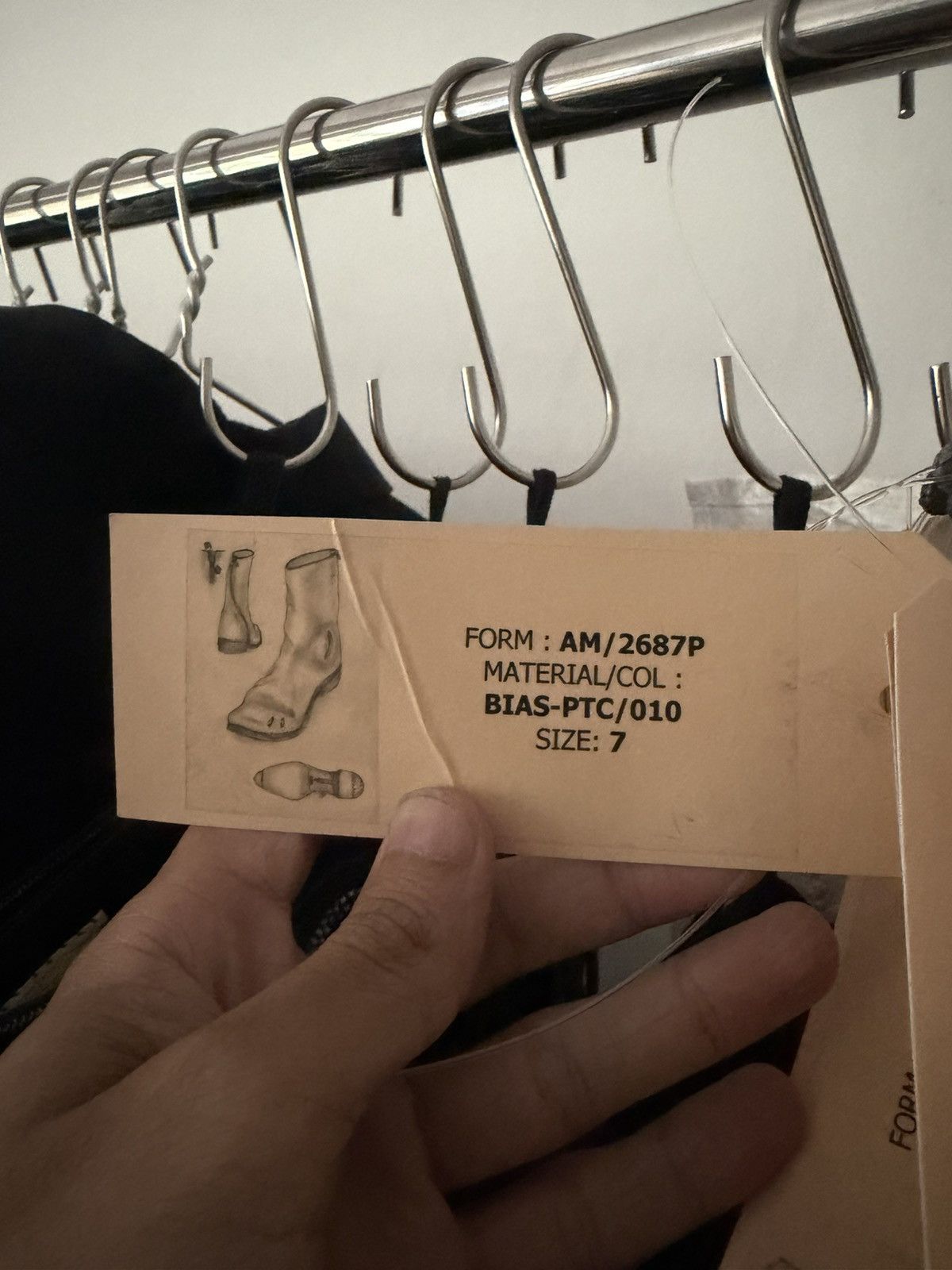 Carol Christian Poell Carol Christian Poell Prosthetic Boots AM/2687P CORS-PTC/010 Size US 9 / EU 42 - 13 Thumbnail