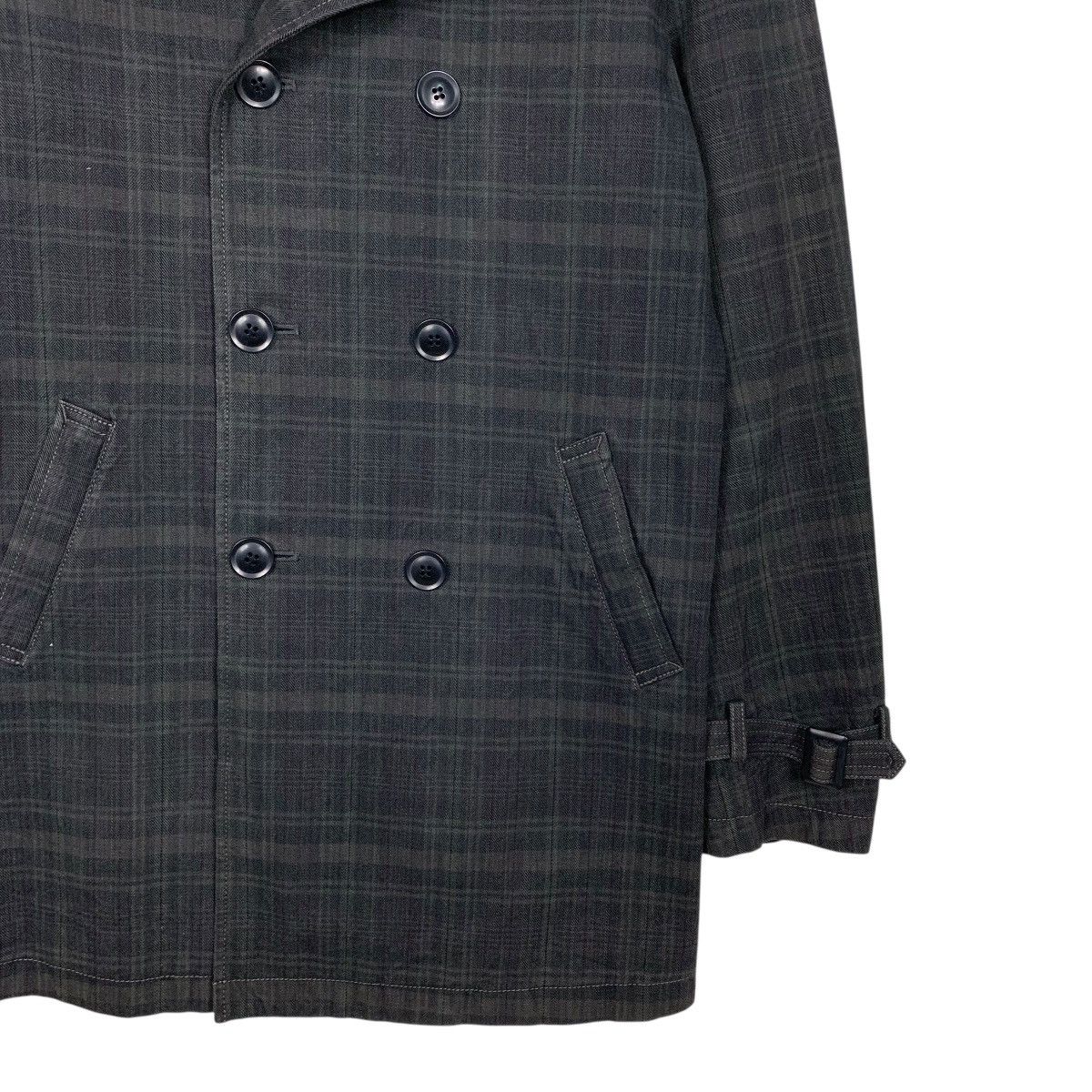 Michel Klein Michel Klein Homme Paris Tartan Double Breasted Coat Size US M / EU 48-50 / 2 - 4 Thumbnail