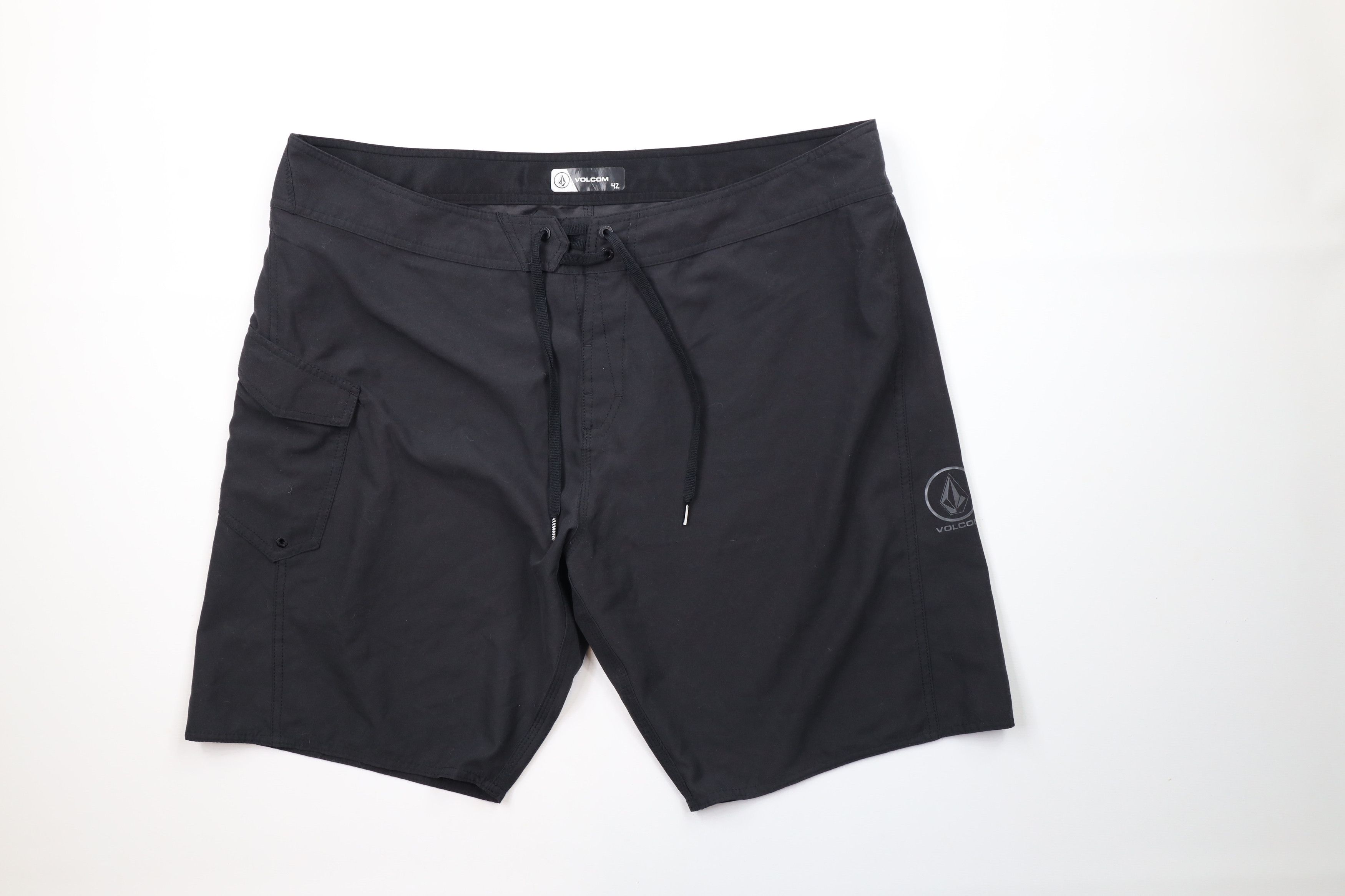 Vintage × Volcom Vintage Volcom Out Surfing Board Shorts Swim Trunks Black Size US 42 / EU 58 - 1 Thumbnail