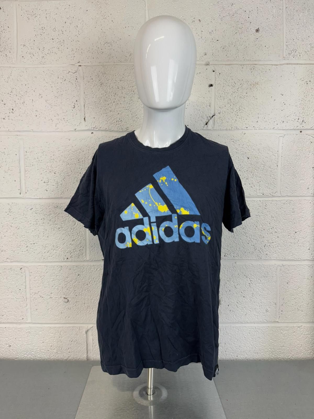 Adidas Adidas Men's Black Graphic T-Shirt Size L Size US L / EU 52-54 / 3 - 1 Thumbnail