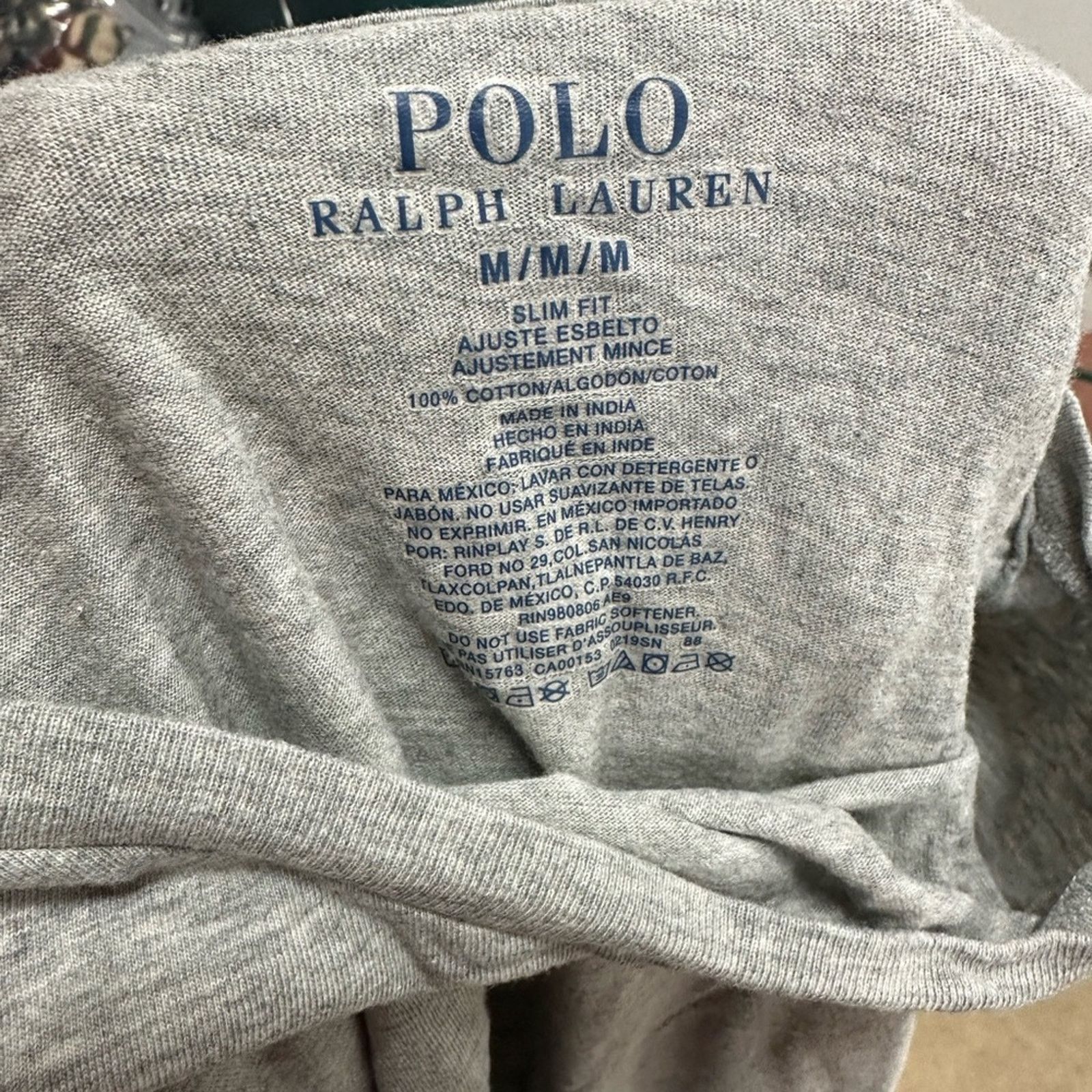 Polo Ralph Lauren Polo Ralph Lauren Tee Shirt Size US M / EU 48-50 / 2 - 3 Thumbnail