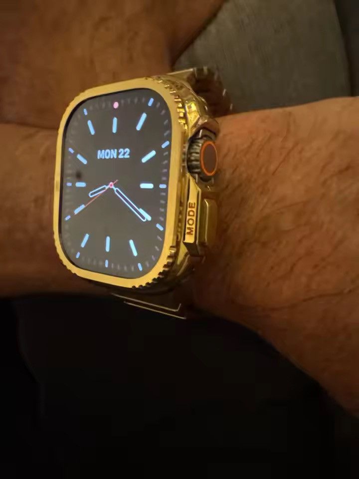 Jewelry Case+Strap for Apple Watch Band- Gold- 49 Mm Size ONE SIZE - 1 Thumbnail
