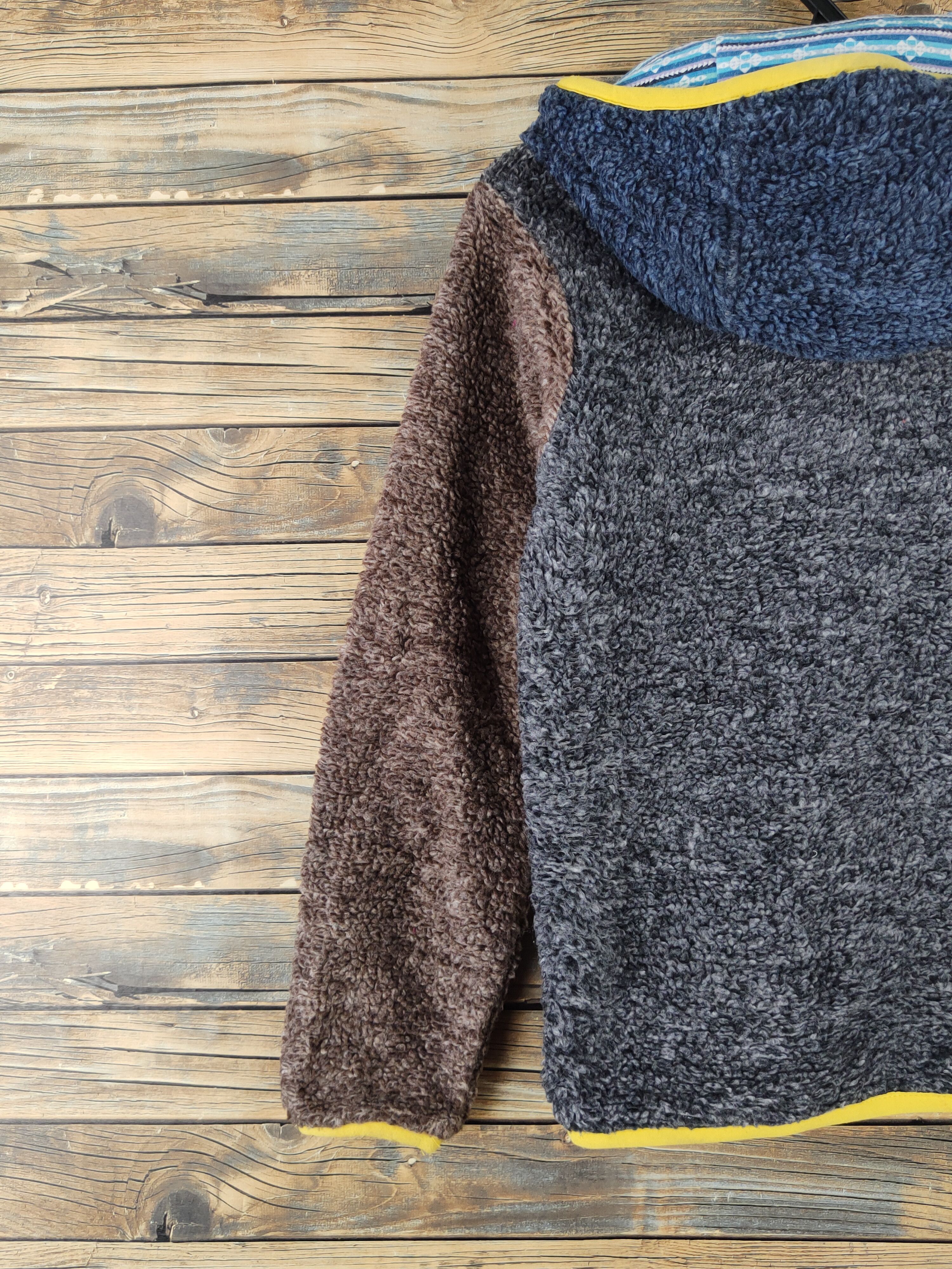 Japanese Brand × Vintage DL Gold Coast Black Brown Fur Mohair Hoodie Sweaters #883 Size US S / EU 44-46 / 1 - 8 Thumbnail