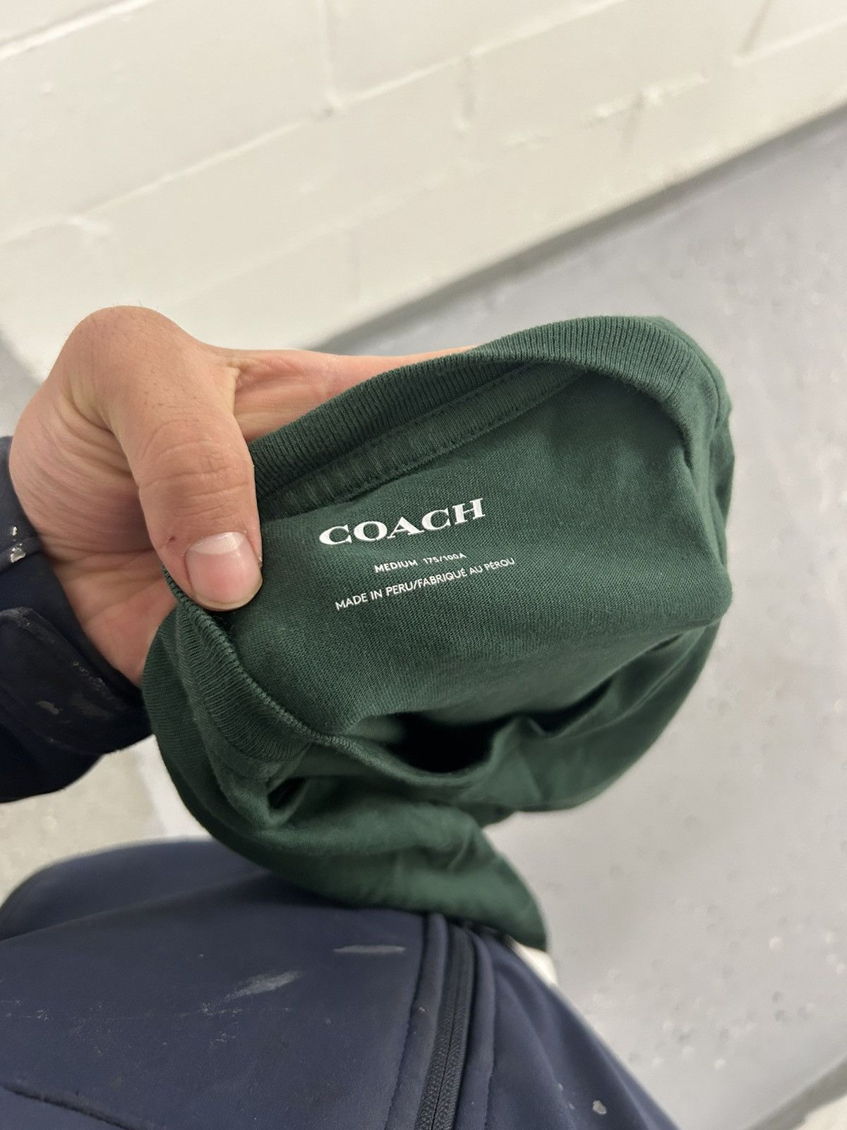 Coach Coach green t short Size US M / EU 48-50 / 2 - 3 Thumbnail