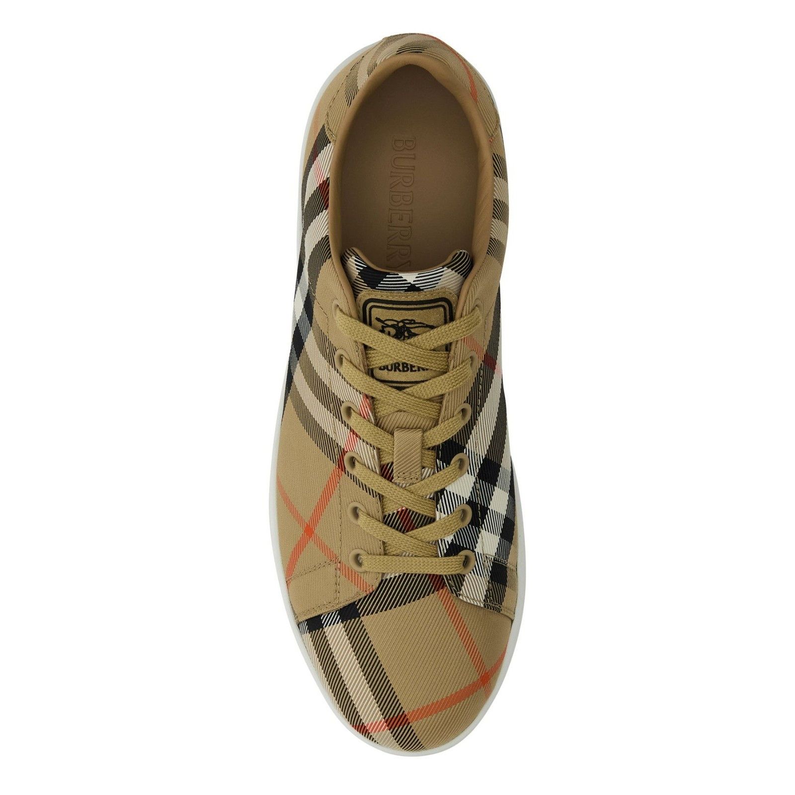 Burberry BURBERRY Set Embroidered Brown Canvas Sneakers New & Authent Size US 8 / EU 41 - 4 Thumbnail