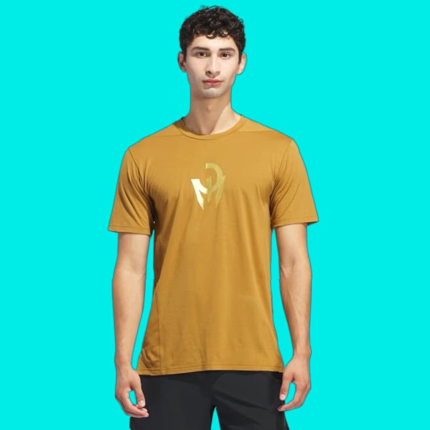 Adidas adidas NWT Mahomes Bronze Strata Men’s Designed 4 Training T-Shirt - Size XS Size US XS / EU 42 / 0 - 1 Thumbnail