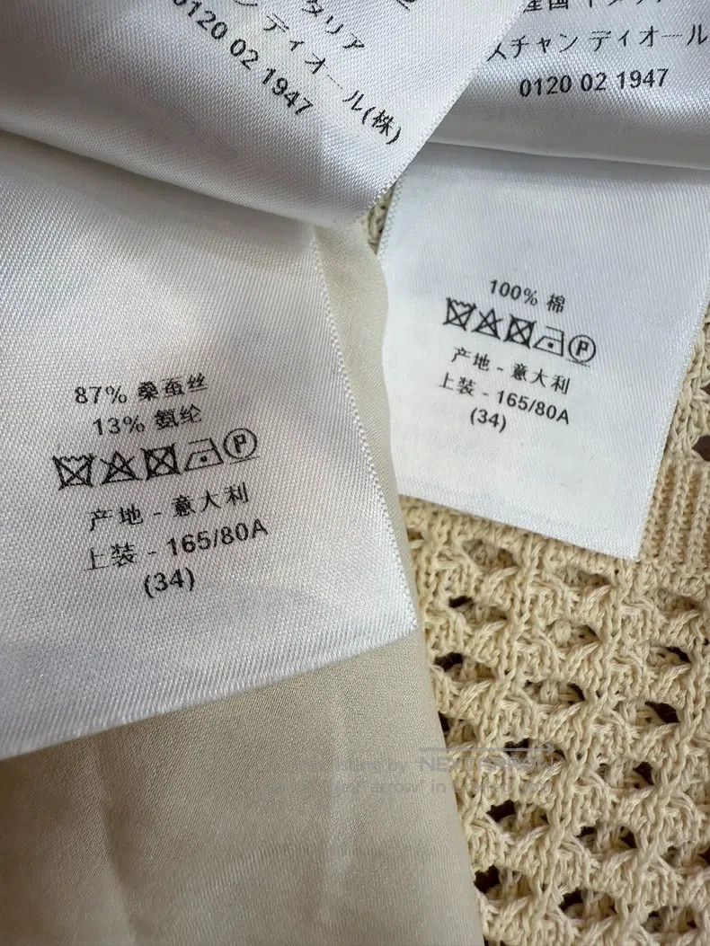 Dior Dior Hollow-out knitting sweater Size XXS / US 00 / IT 34 - 7 Thumbnail