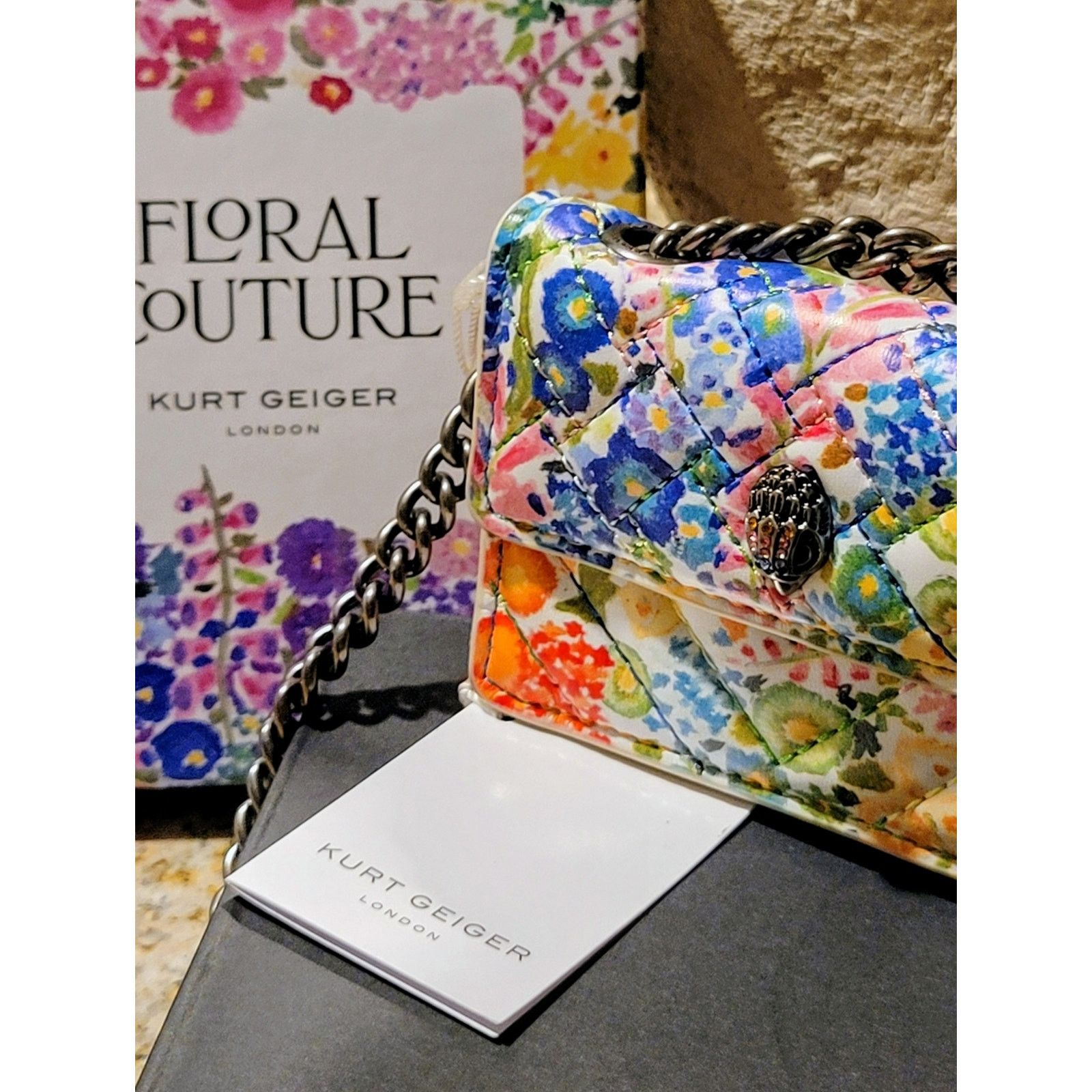 Kurt Geiger KURT GEIGER Mini Kensington Quilted Leather Crossbody NWT Size ONE SIZE - 1 Thumbnail