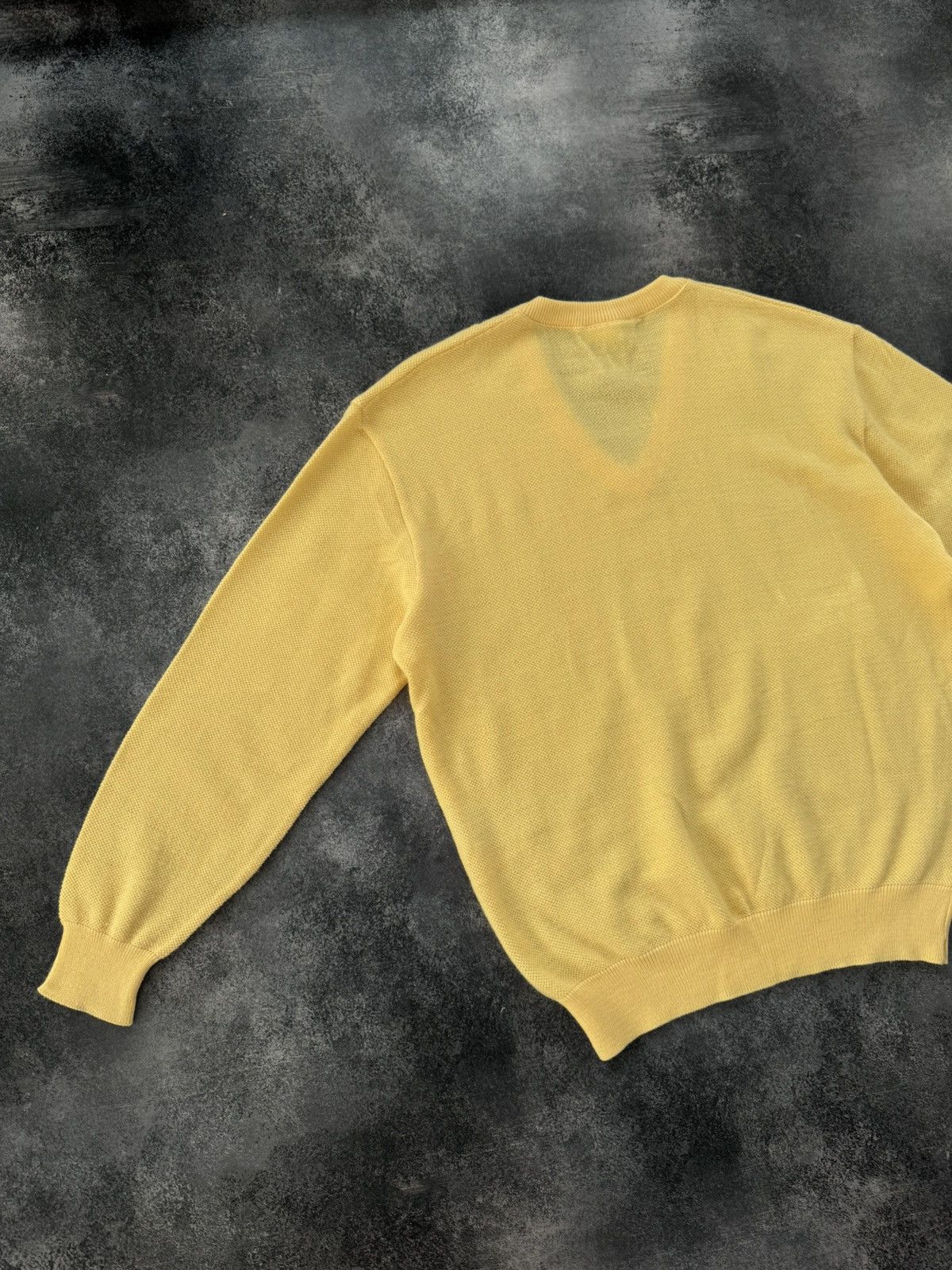 Lacoste Vintage Chemise Lacoste Wool Sweater V- Neck Size US XL / EU 56 / 4 - 5 Thumbnail