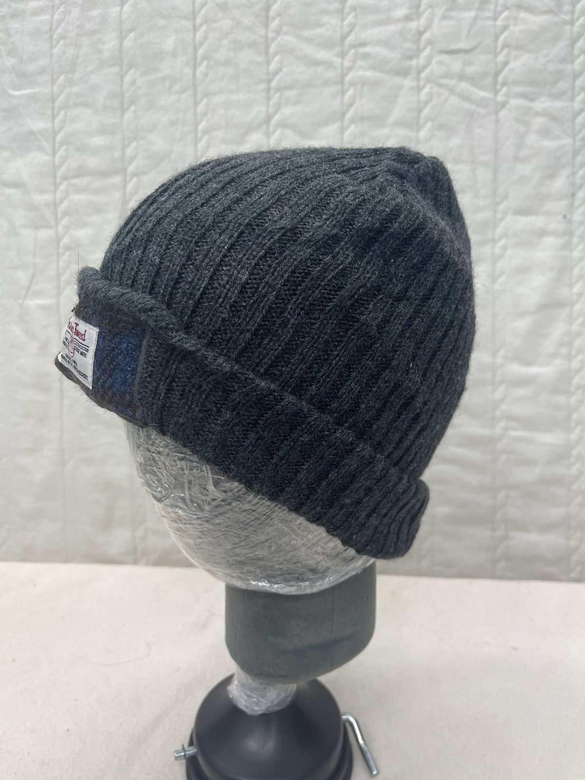 Harris Tweed HARRIS TWEED FISHERMAN BEANIE Size ONE SIZE - 2 Thumbnail