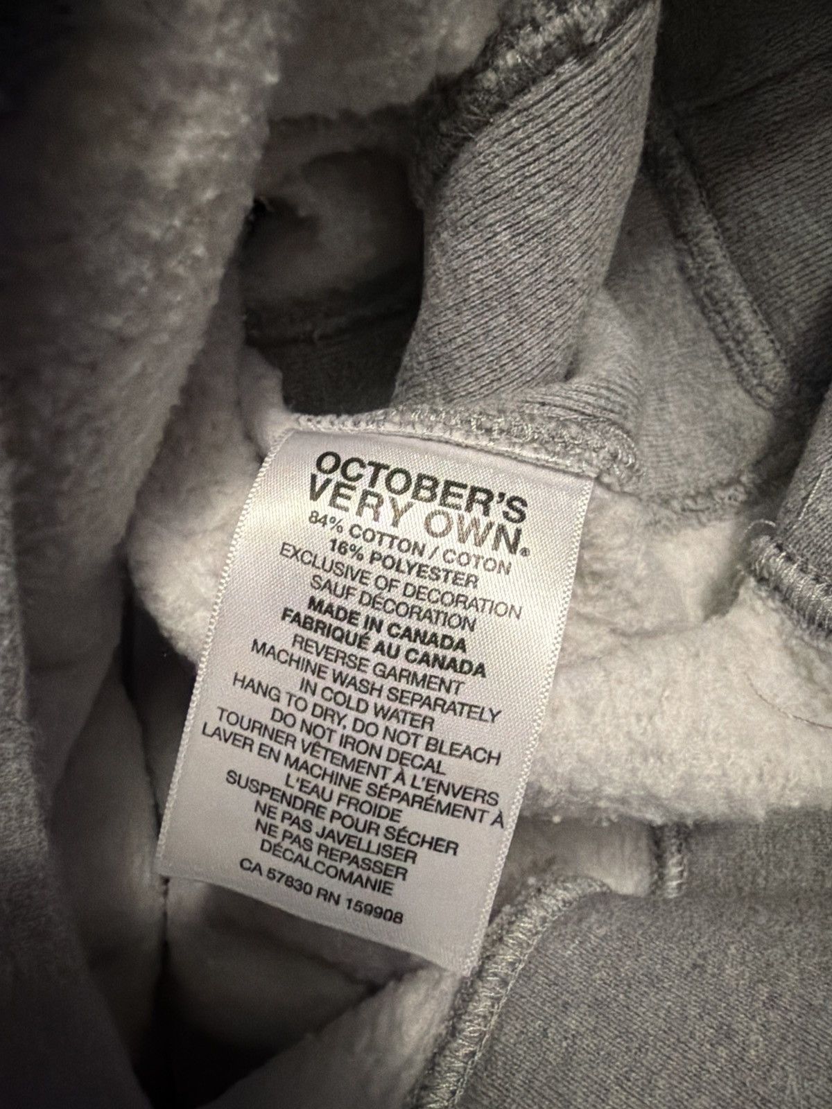 Drake OVO Devil Bird Halloween Hoodie Heather Grey Size US M / EU 48-50 / 2 - 6 Thumbnail