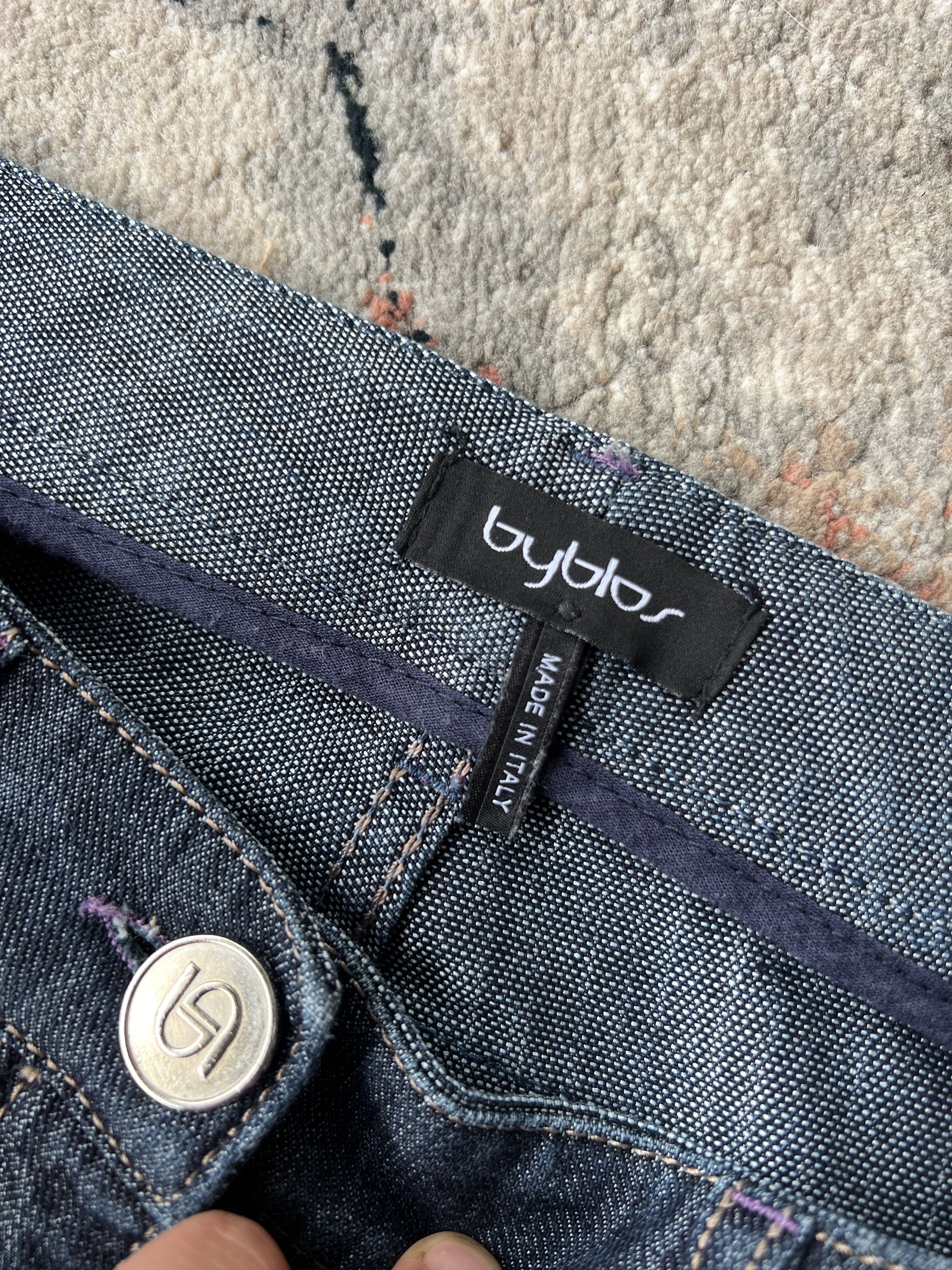 Byblos Byblos Denim Pants Size 30" / US 8 / IT 44 - 3 Thumbnail