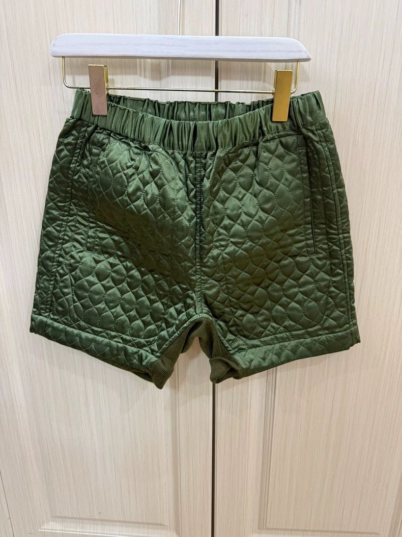 Comme des Garçons Quilted Green Shorts Size S- DMC