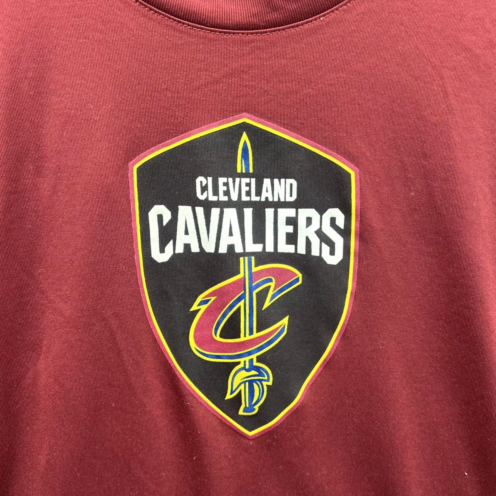 Under Armour Under Armour Shirt Men XL Red Cleveland Cavaliers Jersey Cotton Short Sleeve Crew Neck Logo VINTAGE? Size US XL / EU 56 / 4 - 7 Thumbnail