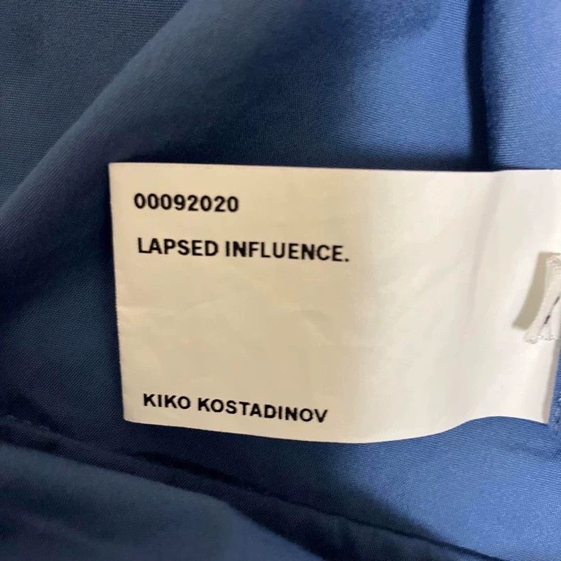 Kiko Kostadinov Kiko Kostadinov Blue Trench Coat 2506-Nextarrow Size US M / EU 48-50 / 2 - 7 Thumbnail