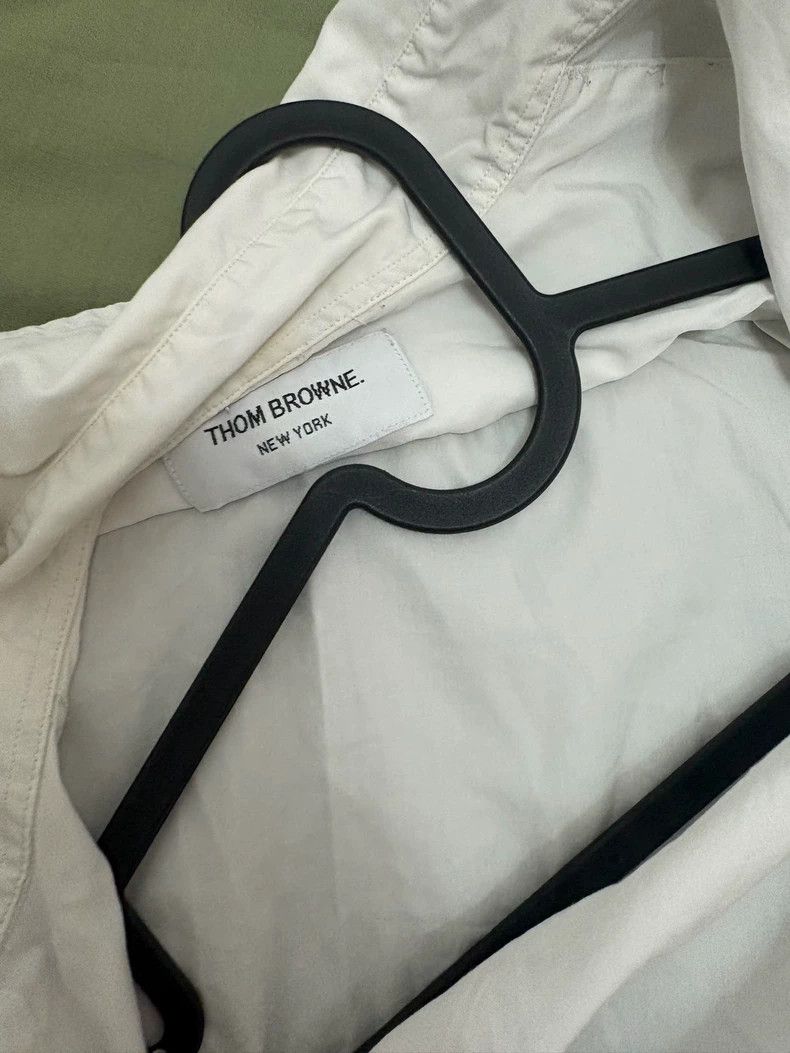Thom Browne Thom Browne White shirt Size US XS / EU 42 / 0 - 5 Thumbnail