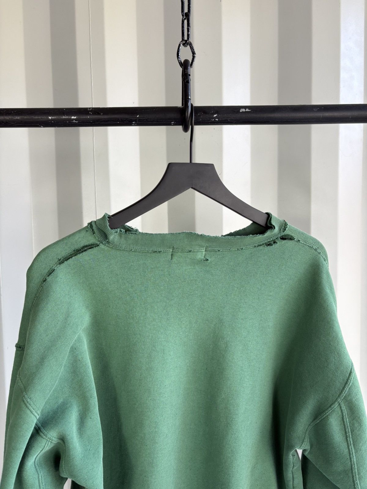 Vintage Thrashed Boss Distressed Sun Faded Sweatshirt ERD Grunge Size US M / EU 48-50 / 2 - 5 Thumbnail