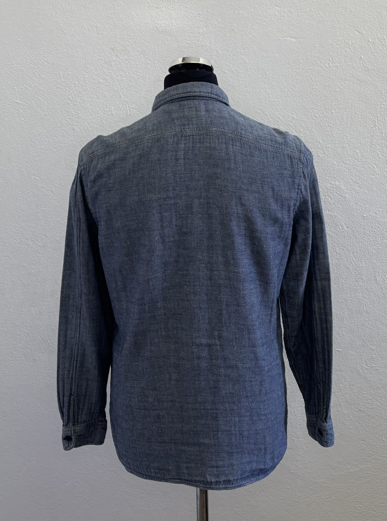 Burberry Burberry shirt denim Medium Size US M / EU 48-50 / 2 - 2 Thumbnail