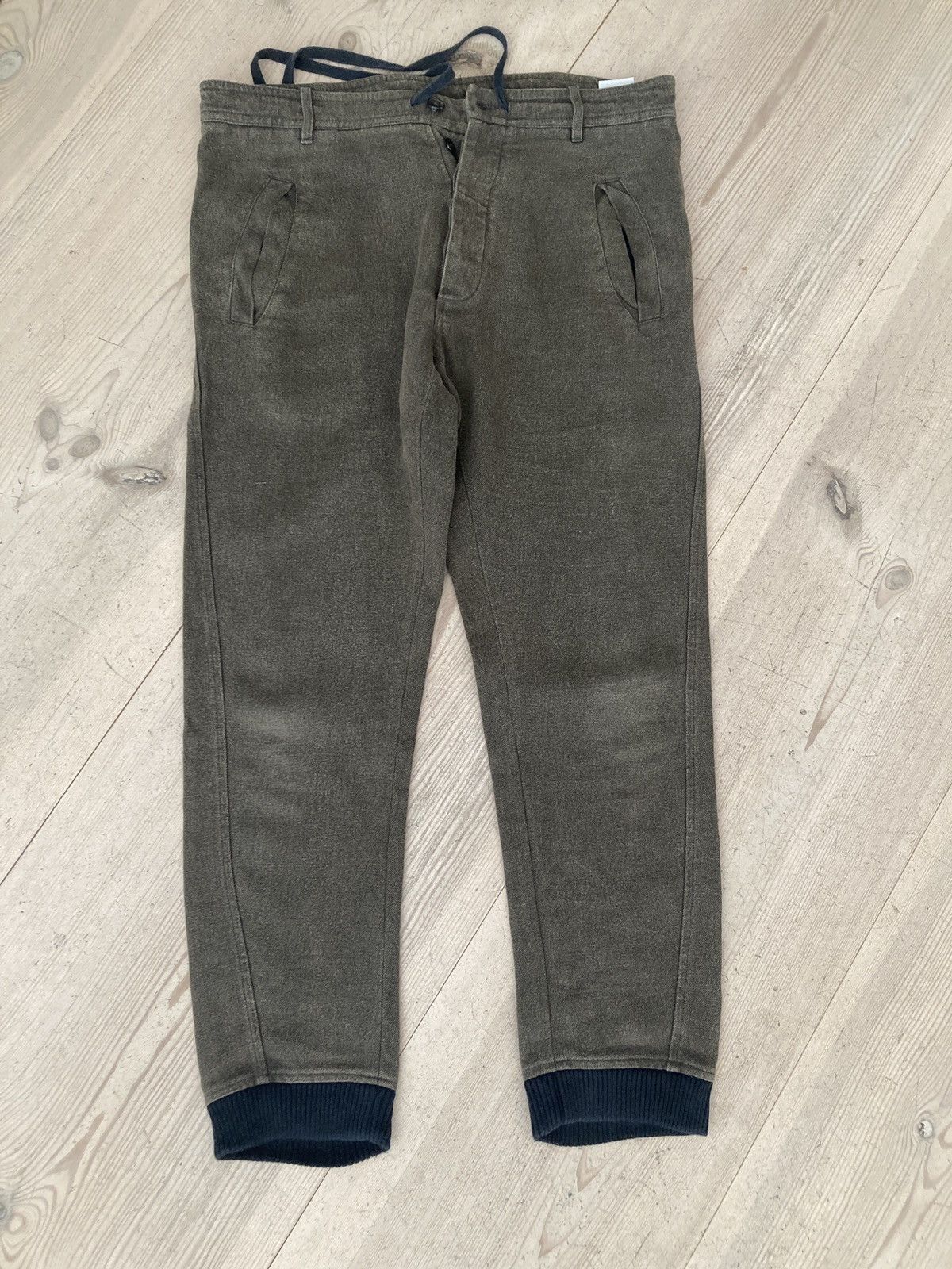 Ann Demeulemeester Linen sweats Size US 32 / EU 48 - 1 Thumbnail
