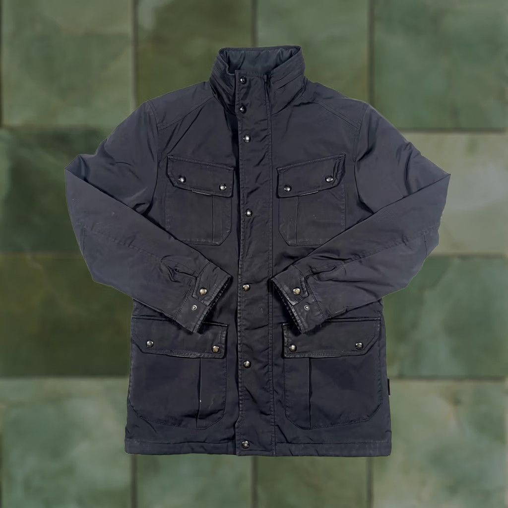 Tumi Tumi Field Jacket Mens Small Black Military Travel Insulated Pockets Coat Size US S / EU 44-46 / 1 - 1 Thumbnail
