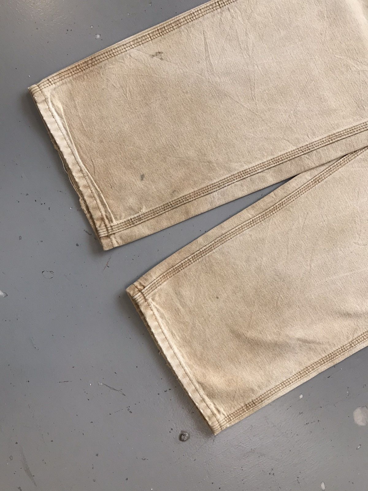 Carhartt × Vintage Vintage sunfade Carhartt b11 BRN carpenter denim Size US 30 / EU 46 - 4 Thumbnail