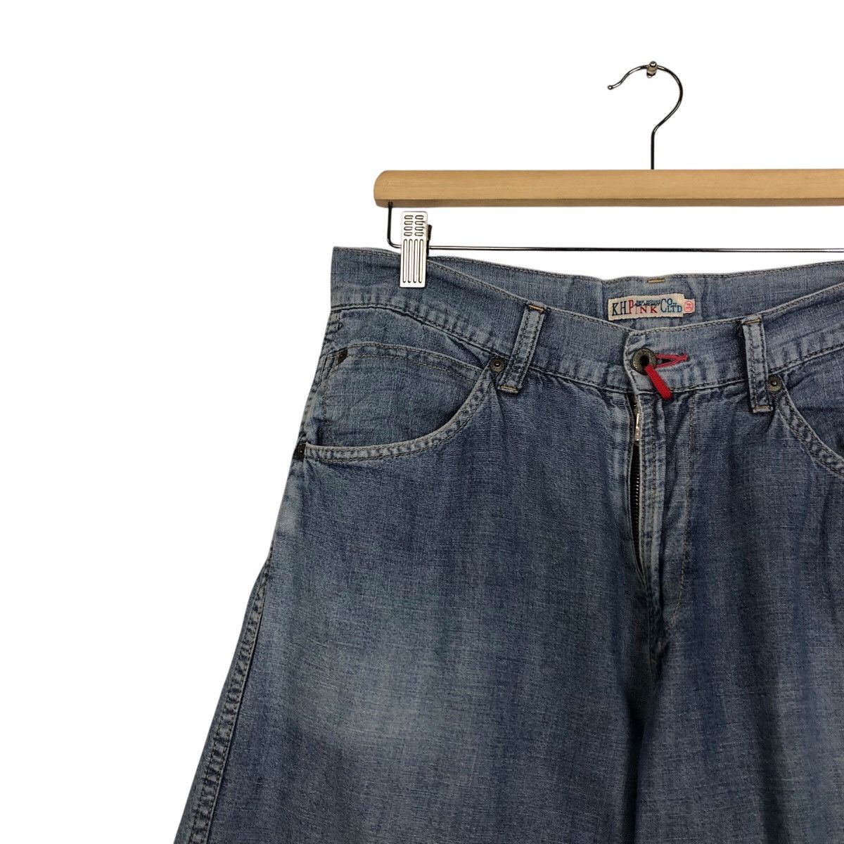 Japanese Brand 📌Vintage Denim Jeans Pink House Karl Helmut Japan Size 32" / US 10 / IT 46 - 8 Thumbnail