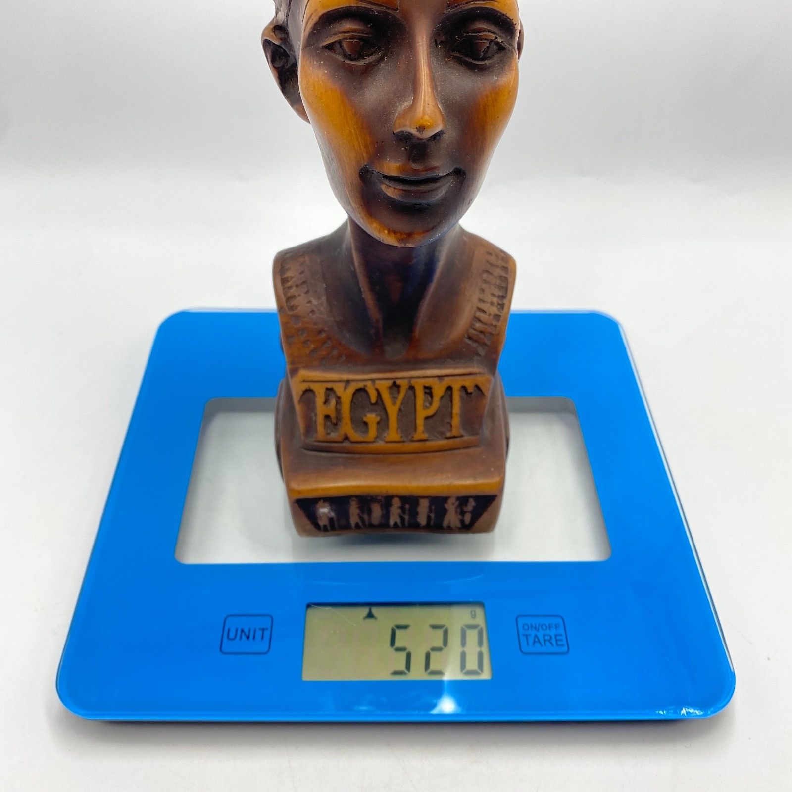 Vintage Vintage Nefertiti Bust Statue Egypt Resin Queen 25cm Size ONE SIZE - 12 Thumbnail