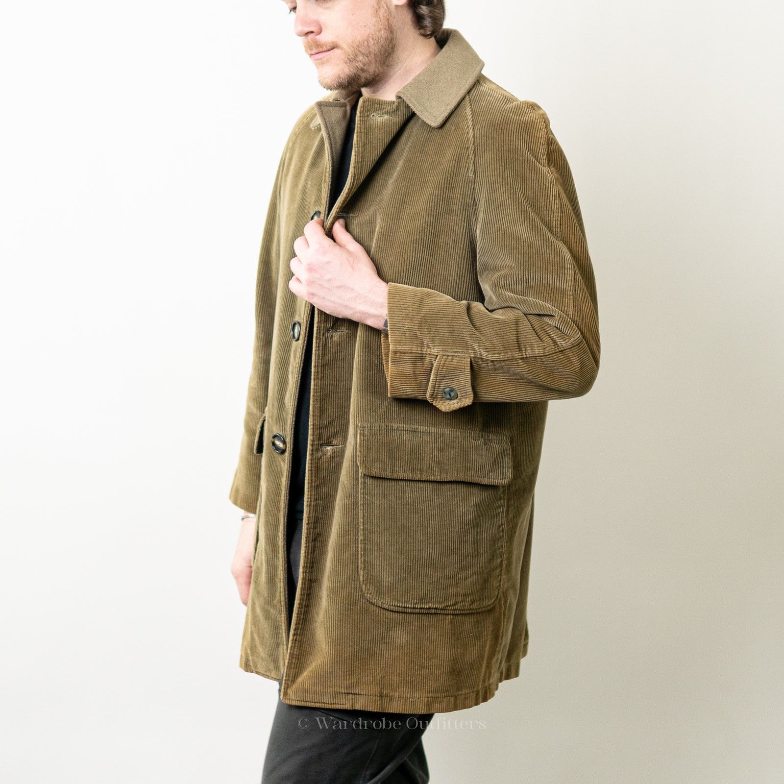 Vintage Vintage 1960's Cresco Corduroy Sherpa Lined Collared Coat Size US M / EU 48-50 / 2 - 5 Thumbnail