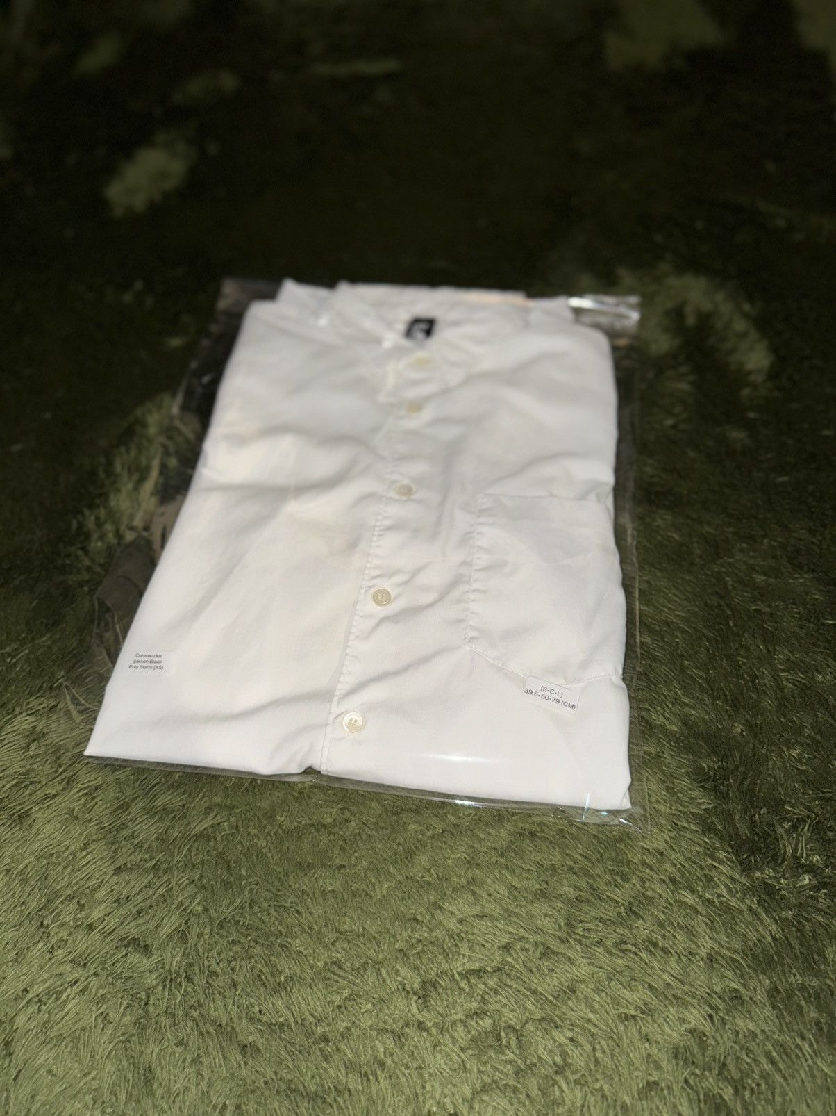 Comme des Garcons Black [XS] Comme des Garçons BLACK 22SS Polyester Long Shirt Size US XS / EU 42 / 0 - 14 Thumbnail