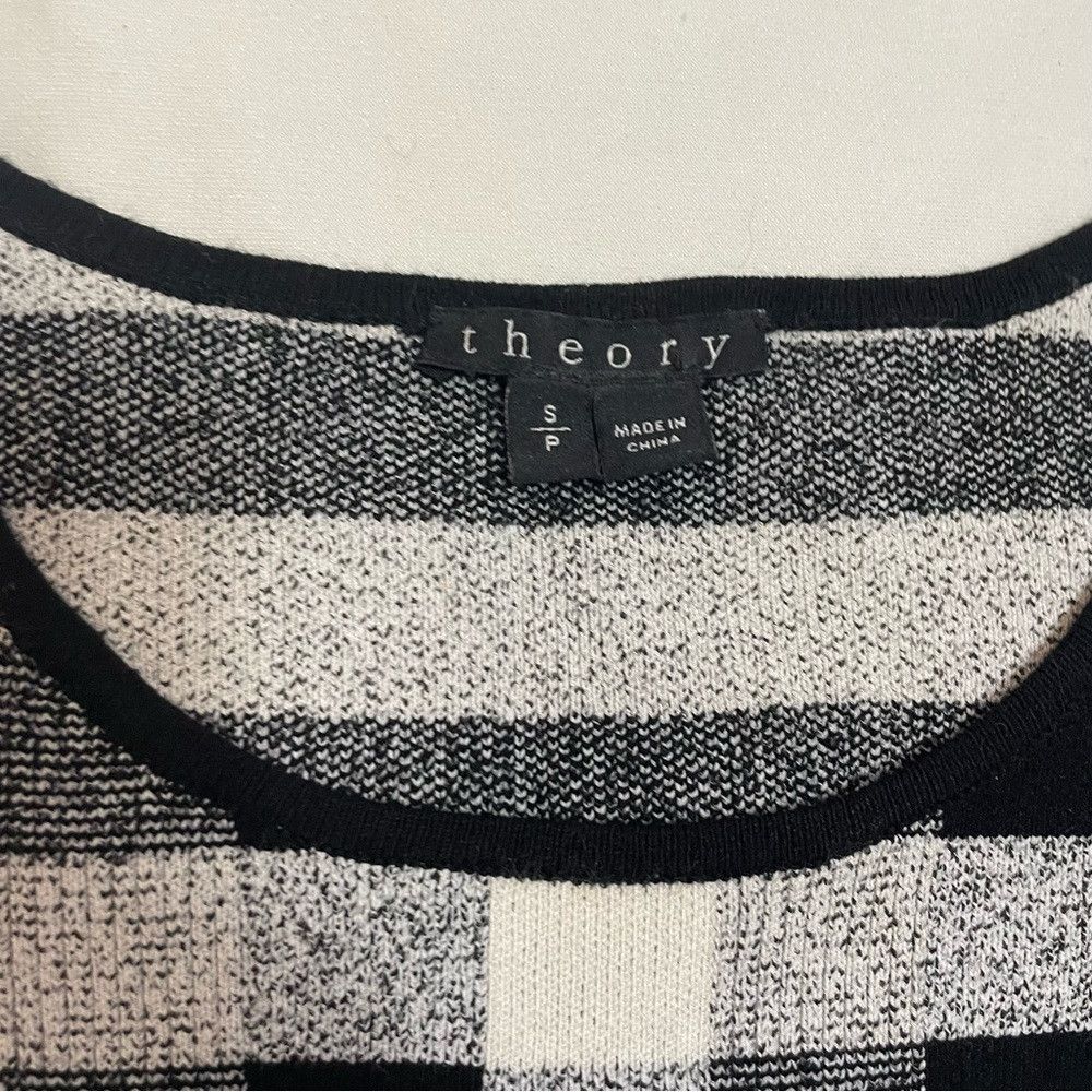 Theory Theory Seblyn Magnified Plaid Crop Top Size S Size S / US 4 / IT 40 - 7 Thumbnail