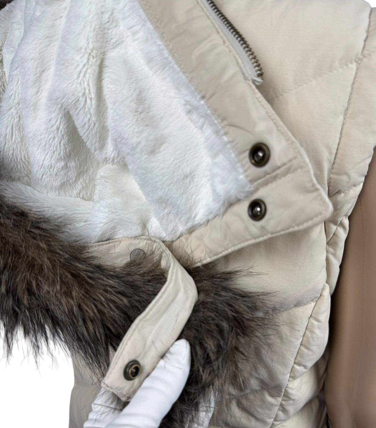 Polo Ralph Lauren Polo Ralph Lauren Beige Down Gilet Hooded Vest size M Size M / US 6-8 / IT 42-44 - 9 Thumbnail