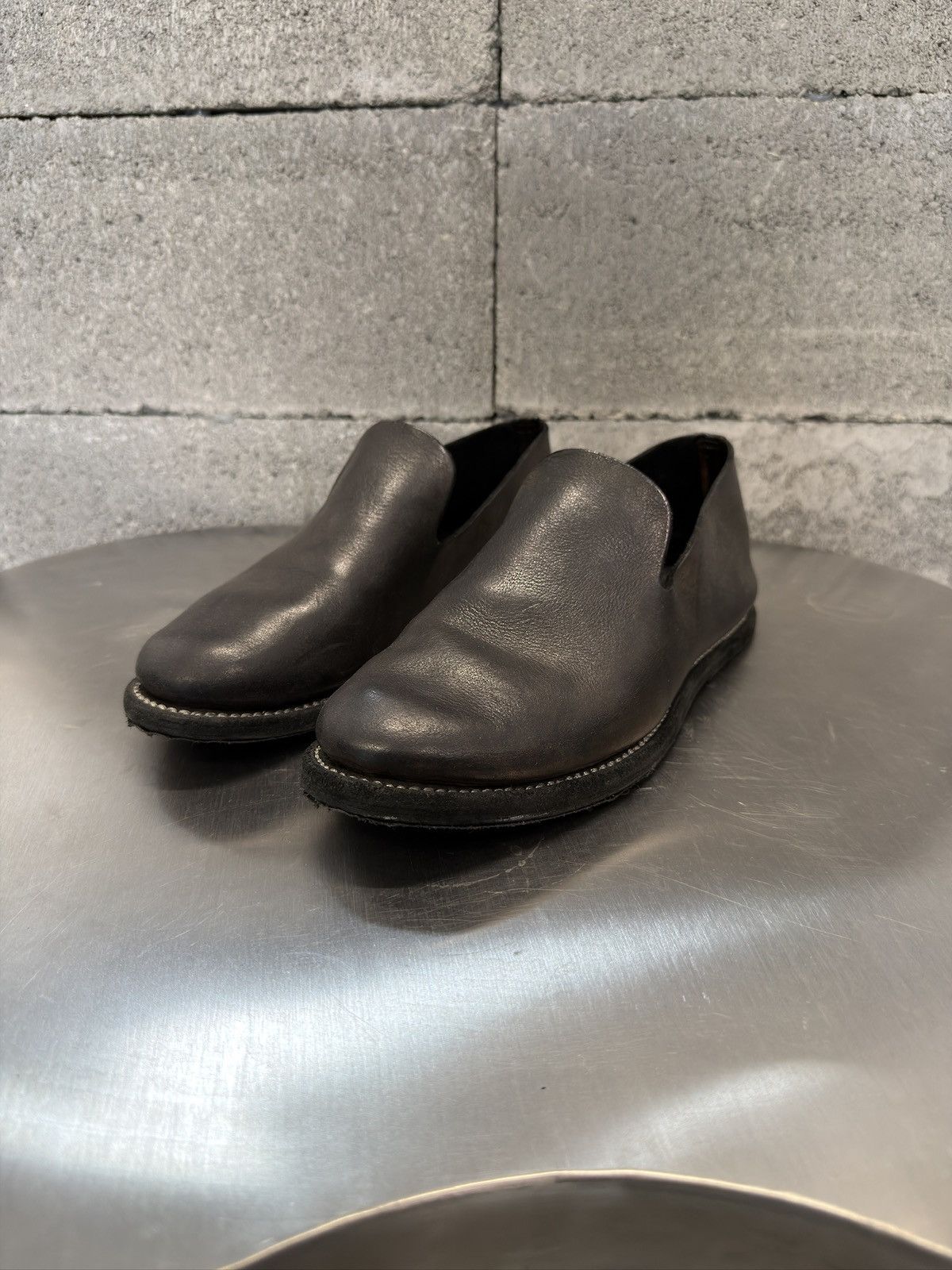 Guidi Guidi E28 Slip On Calf Leather Shoes | Grailed