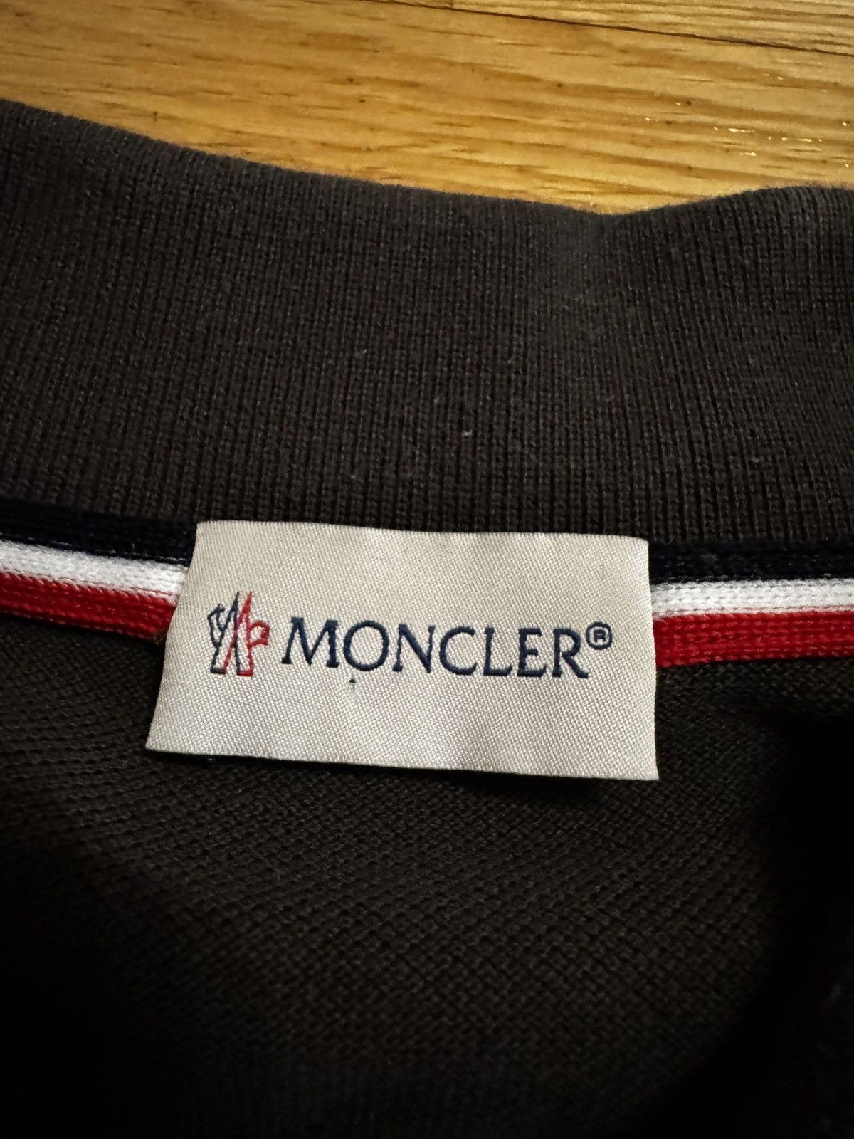 Moncler Moncler Long Sleeve Piqué Polo Size US M / EU 48-50 / 2 - 4 Thumbnail