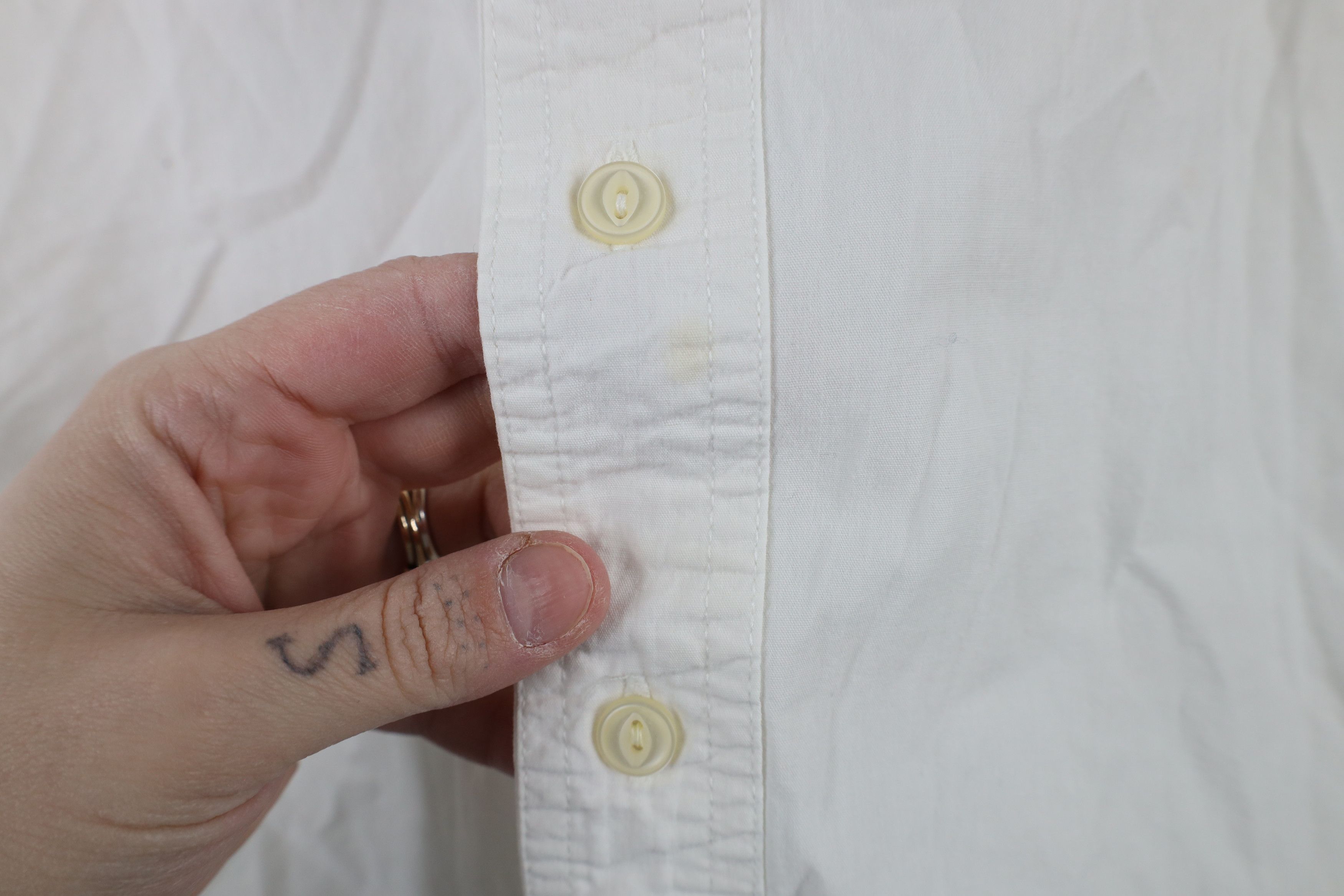 Ralph Lauren × Vintage Vintage 90s Chaps Ralph Lauren Short Sleeve Button Shirt Size US L / EU 52-54 / 3 - 6 Thumbnail