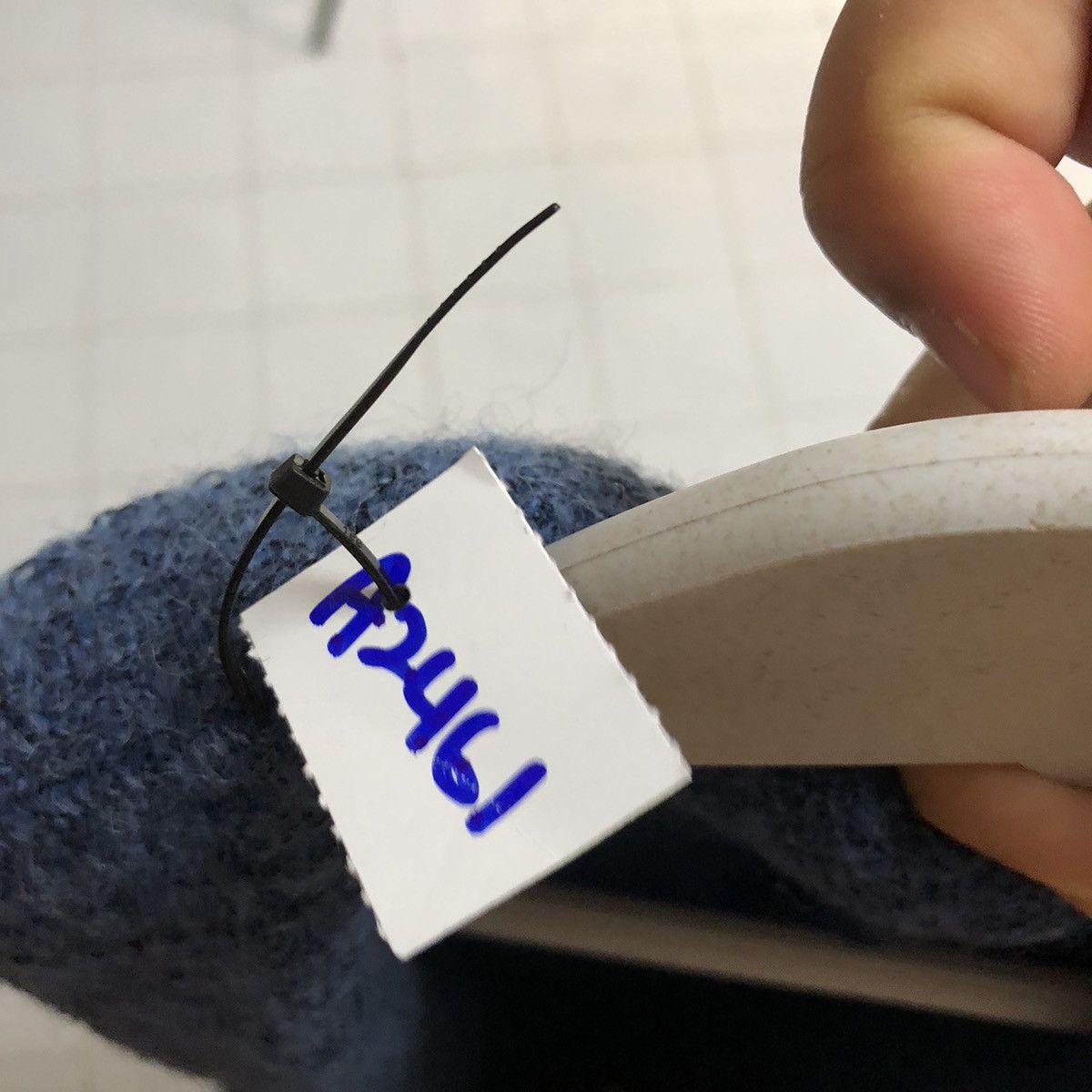 Japanese Brand Japanese Brand Blue indigo knitwear cardigan #A2461 Size US L / EU 52-54 / 3 - 15 Thumbnail