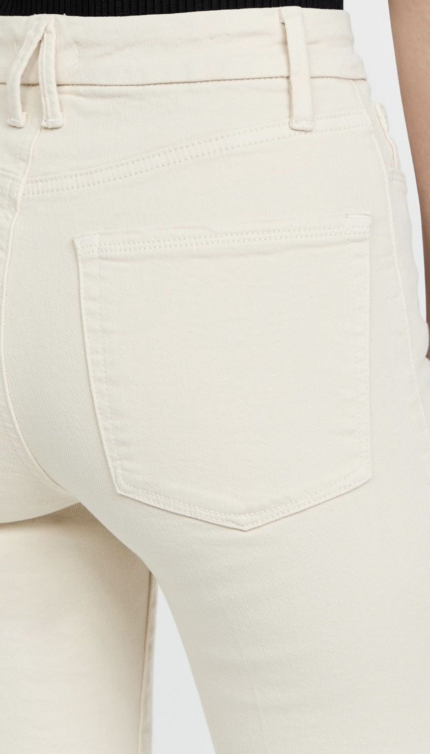 Good American Good American Good Classic Jeans in Bone Size 25" / US 0 / IT 36 - 10 Thumbnail