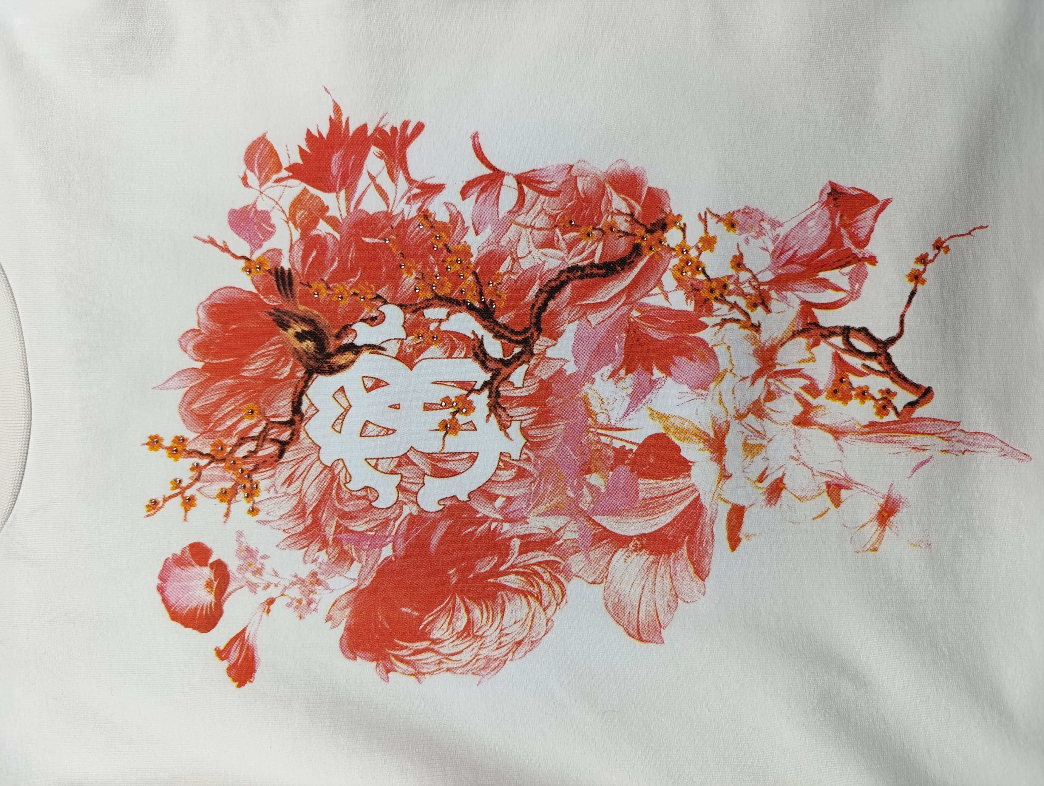 Roberto Cavalli ROBERTO CAVALLI WOMENS FLORAL PRINT SWEATSHIRT Size S / US 4 / IT 40 - 4 Thumbnail