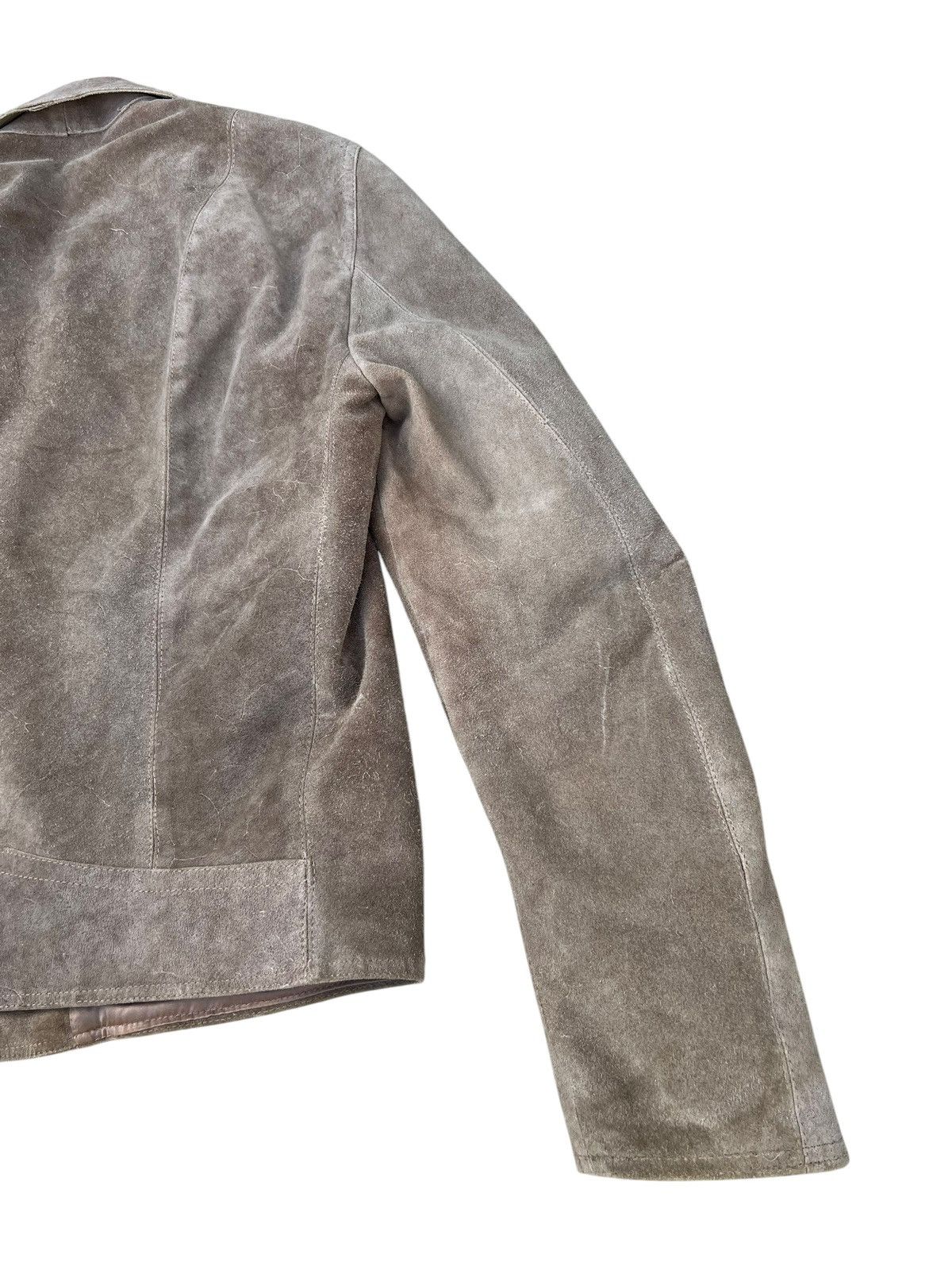 Branded Leather 60s Alta Classe Abbigliamento Patina Suede Leather Jacket Size US M / EU 48-50 / 2 - 23 Thumbnail