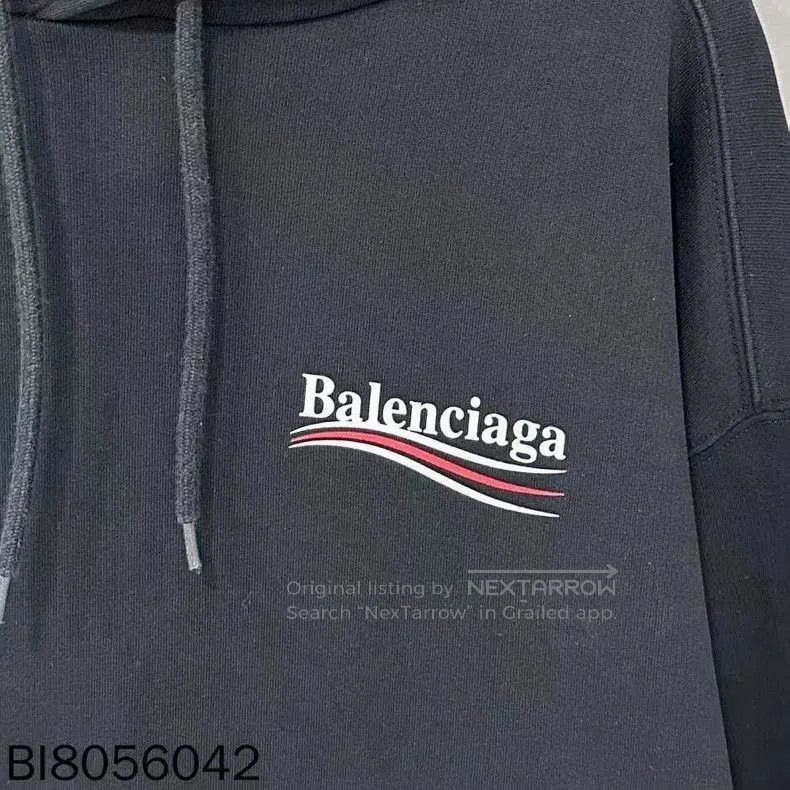 Balenciaga Balenciaga Black Wave Coke Hoodie. Size US S / EU 44-46 / 1 - 4 Thumbnail