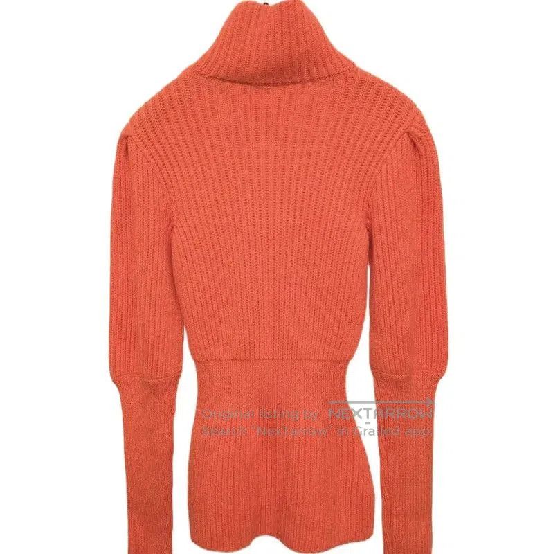 Dior Dior Orange Wool Women's Sweater . Size XS / US 0-2 / IT 36-38 - 6 Thumbnail