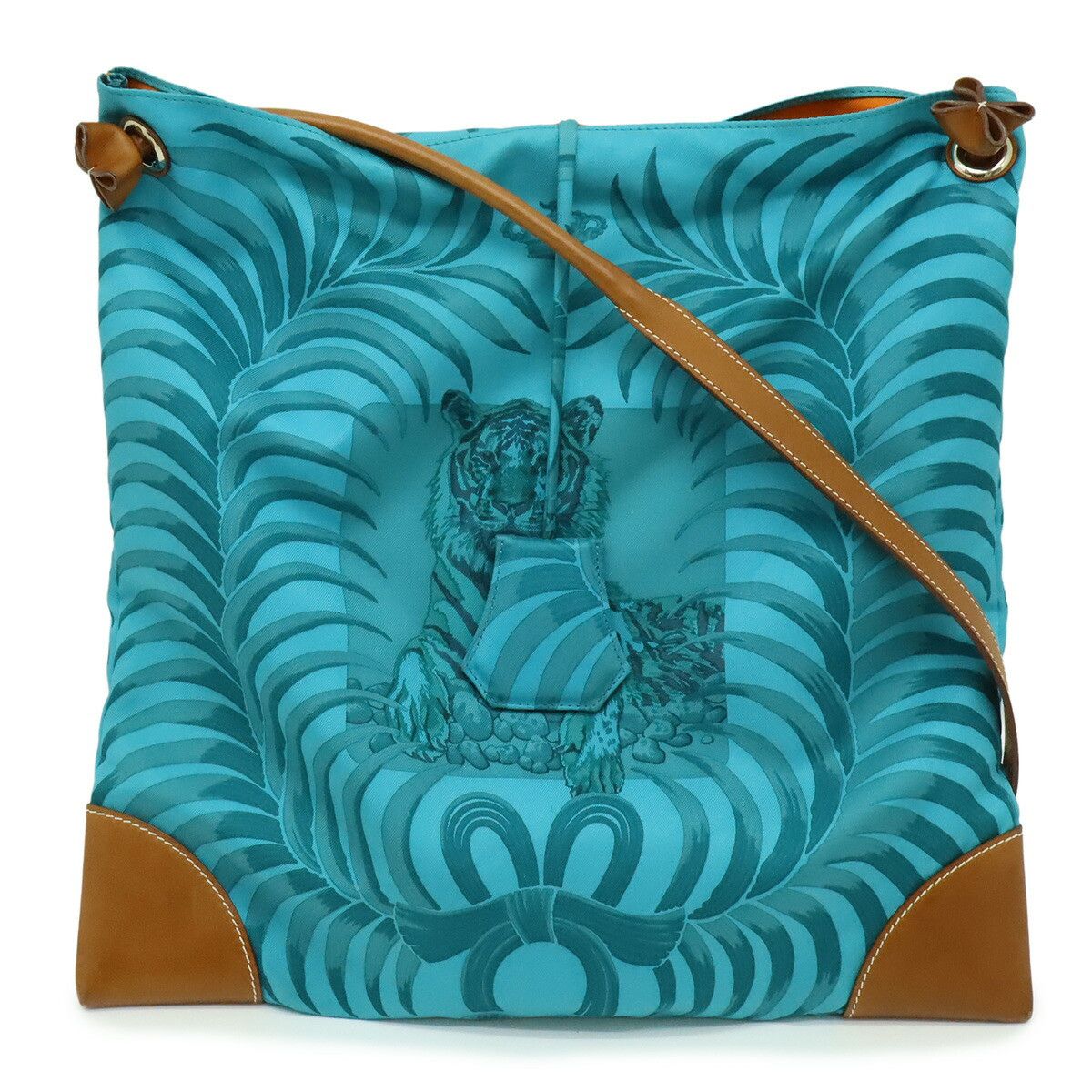 Hermes Hermes Hermes Silky City PM Silk Leather Shoulder Bag Leather Shoulder Bag Stamp R (2014) DUTY FREE for USA Size ONE SIZE - 1 Thumbnail