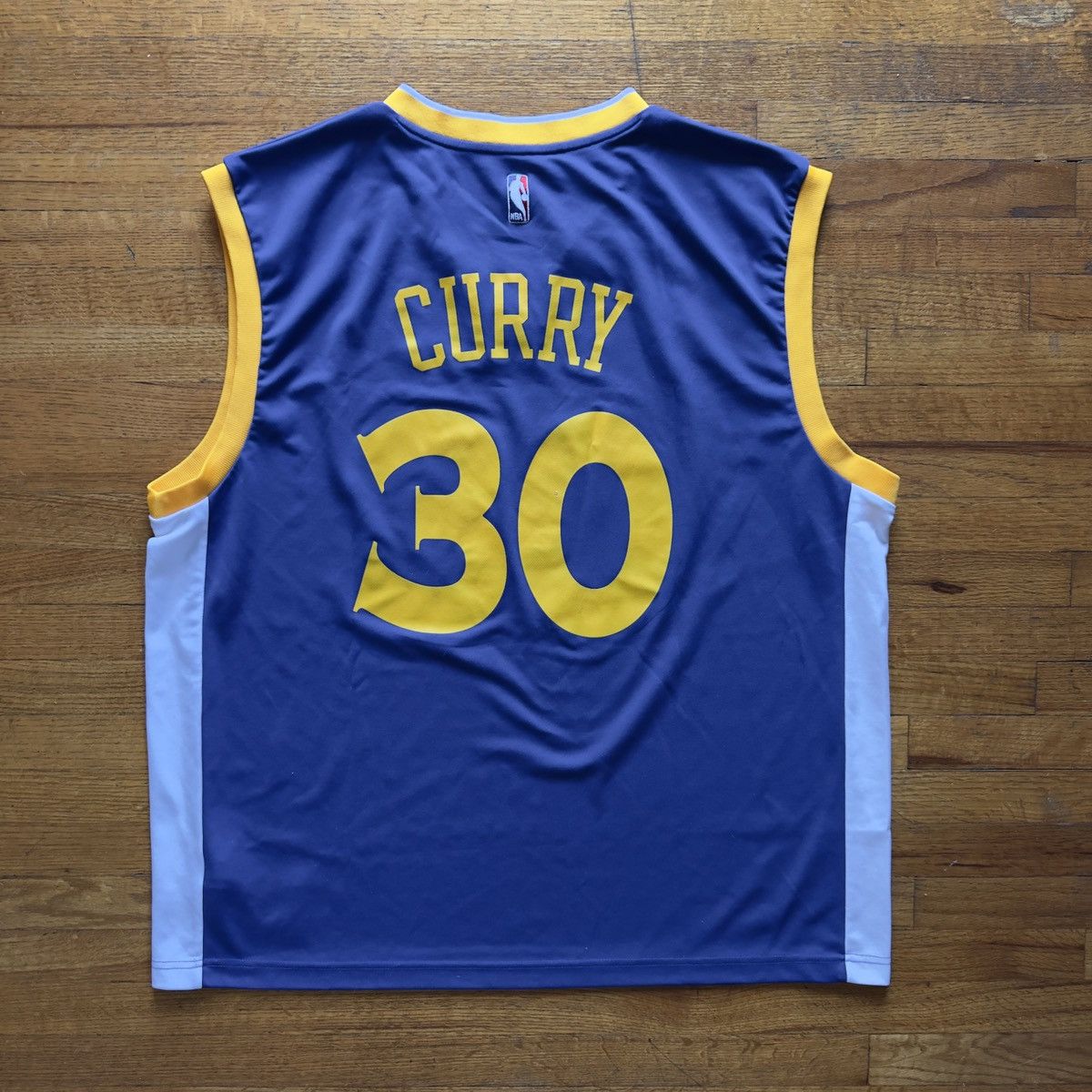 Adidas Adidas Golden State Warriors Jersey Curry XXL Size US XXL / EU 58 / 5 - 5 Thumbnail