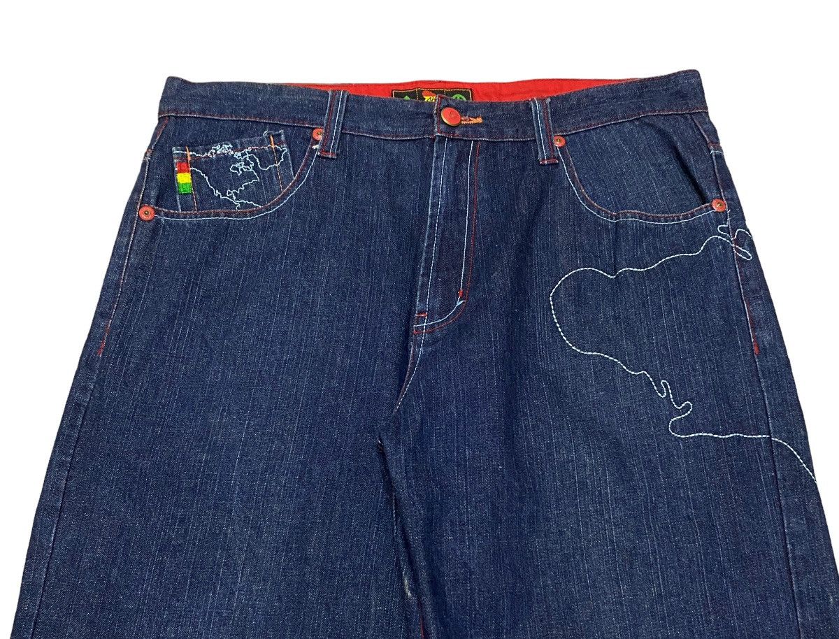 Vintage Rare Design Vintage Brand Property Member Rasta Jeans 2000s Size US 38 / EU 54 - 4 Thumbnail