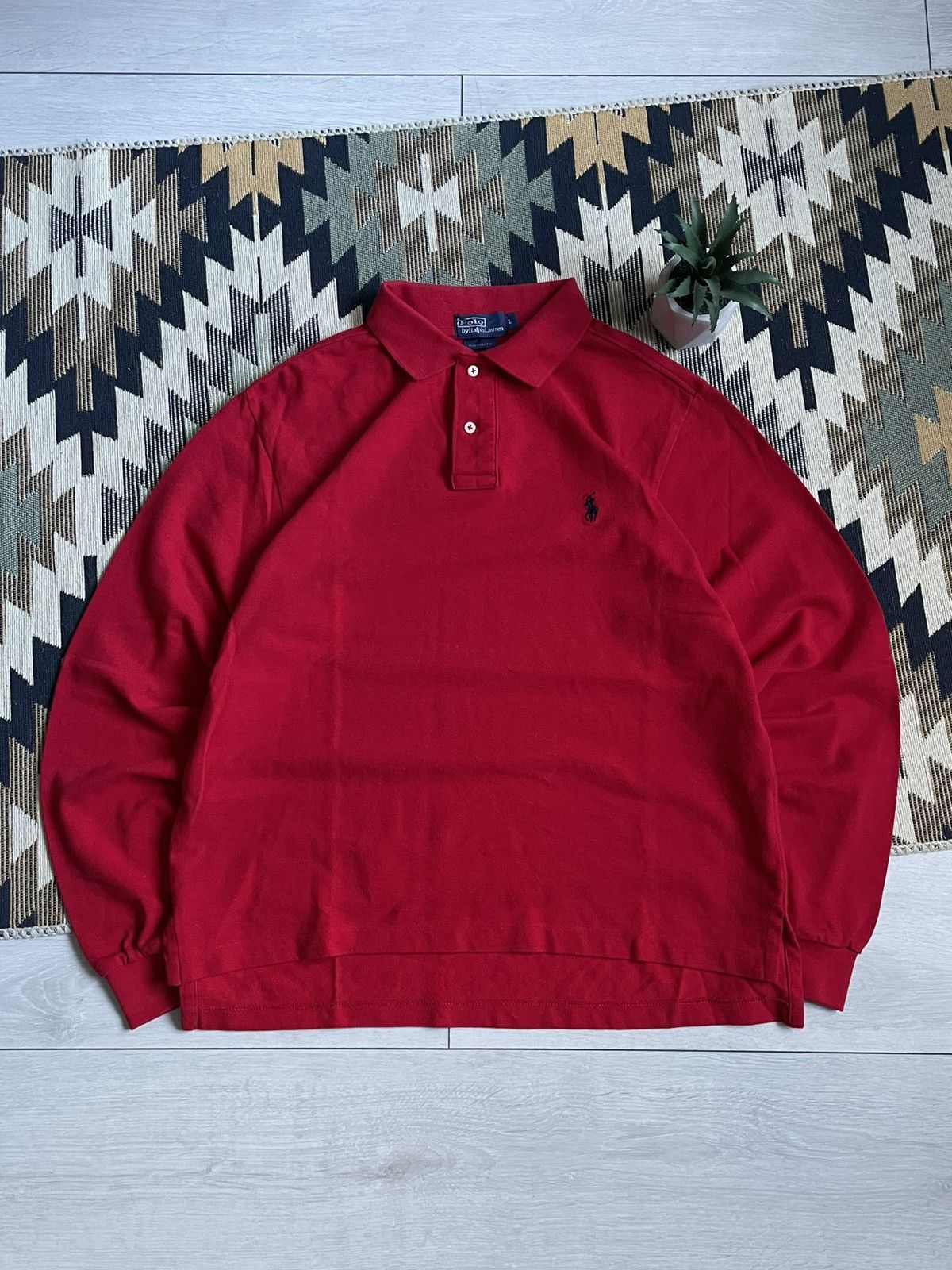 Other Vintage 90’s Polo Ralph Lauren Rugby Longsleve Size US L / EU 52-54 / 3 - 1 Thumbnail