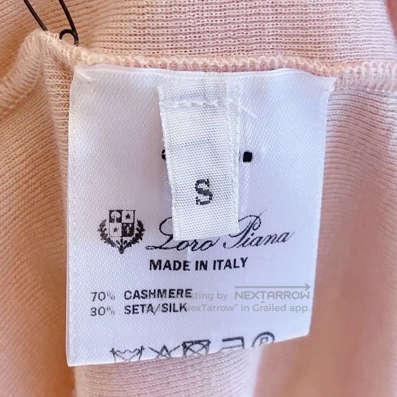 Loro Piana Loro Piana Naked pink ultra-thin cashmere base layer Size S / US 4 / IT 40 - 8 Thumbnail
