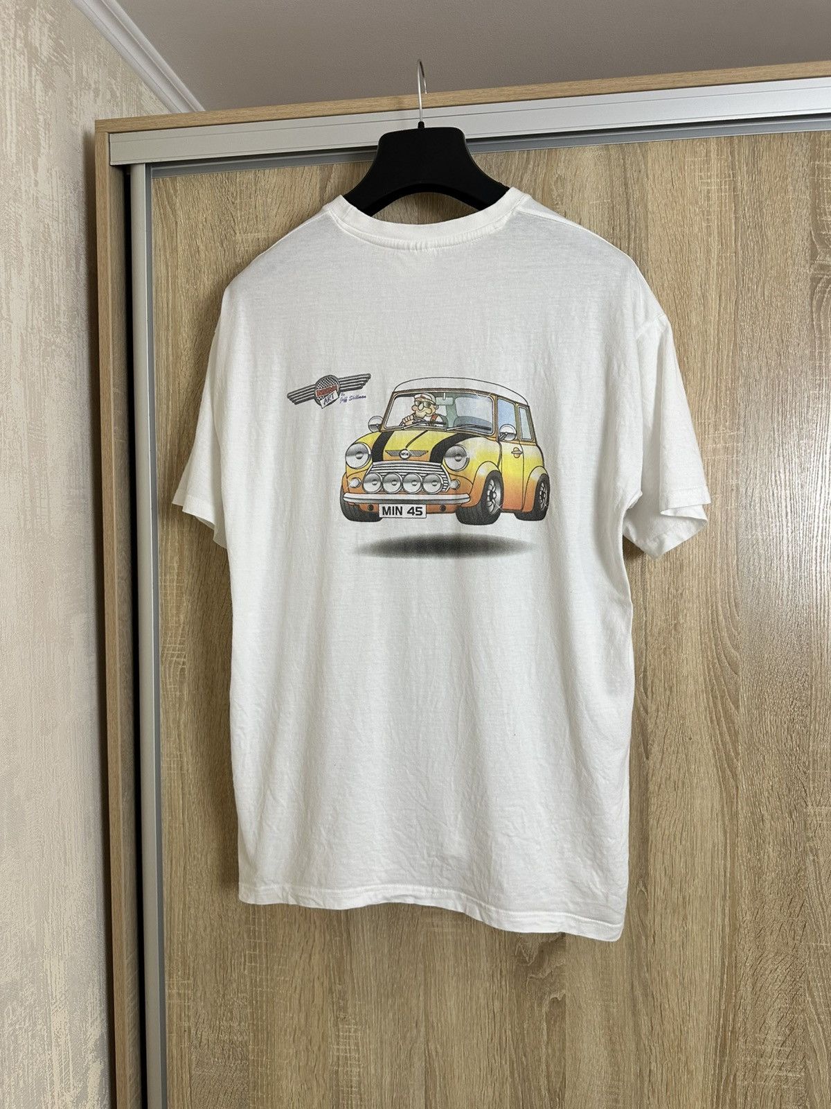 BMW 🔥 Mini Cooper BMW Vintage Car T Shirt Mercedes Audi Honda Size US XL / EU 56 / 4 - 2 Thumbnail