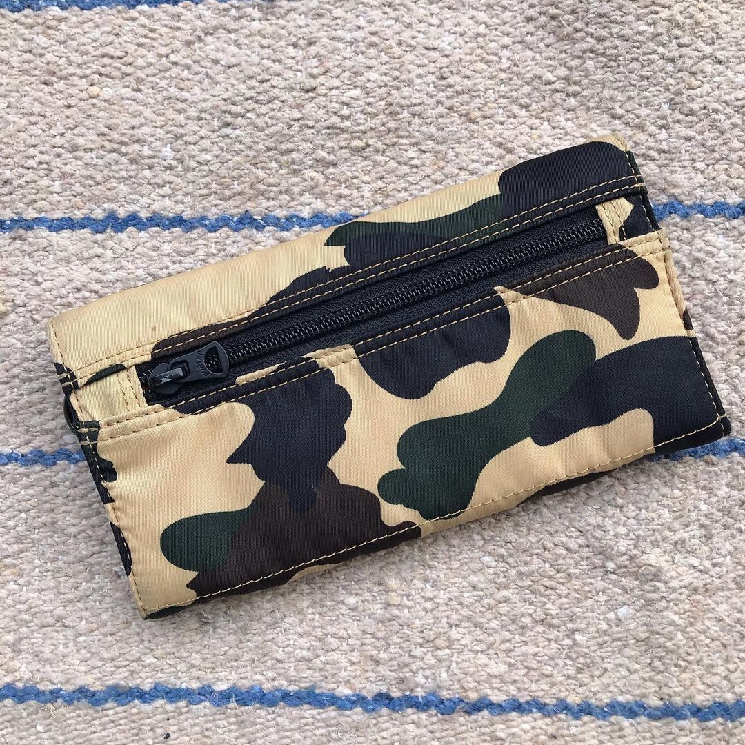 Bape Porter PORTER x A BATHING APE LONG WALLET Grailed